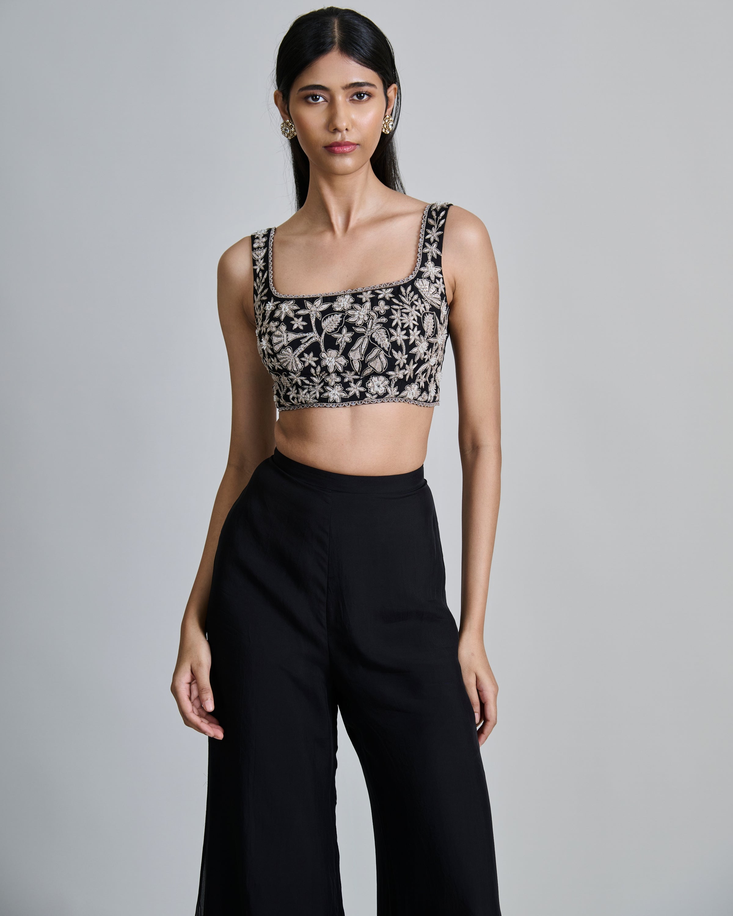 Black Kalie Cape Set