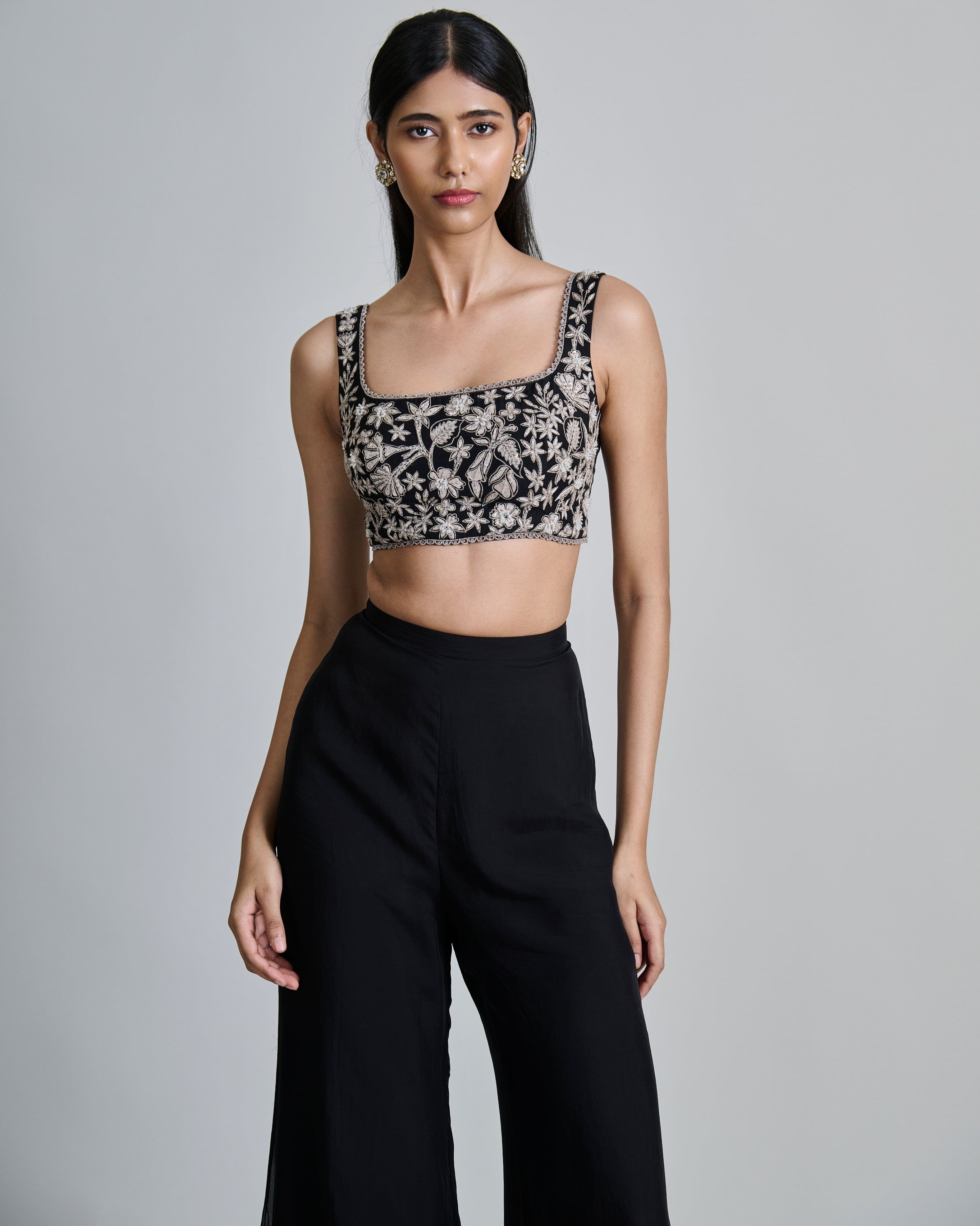 Black Kalie Cape Set