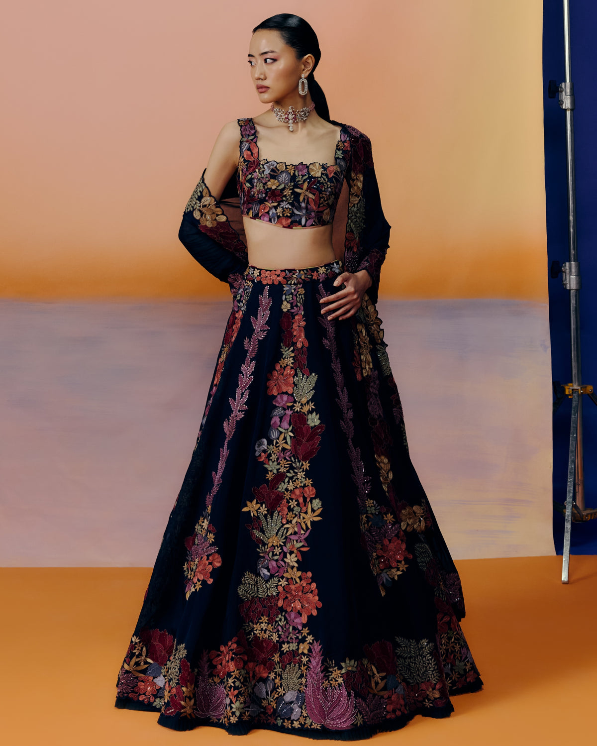 Shere Lehenga Set