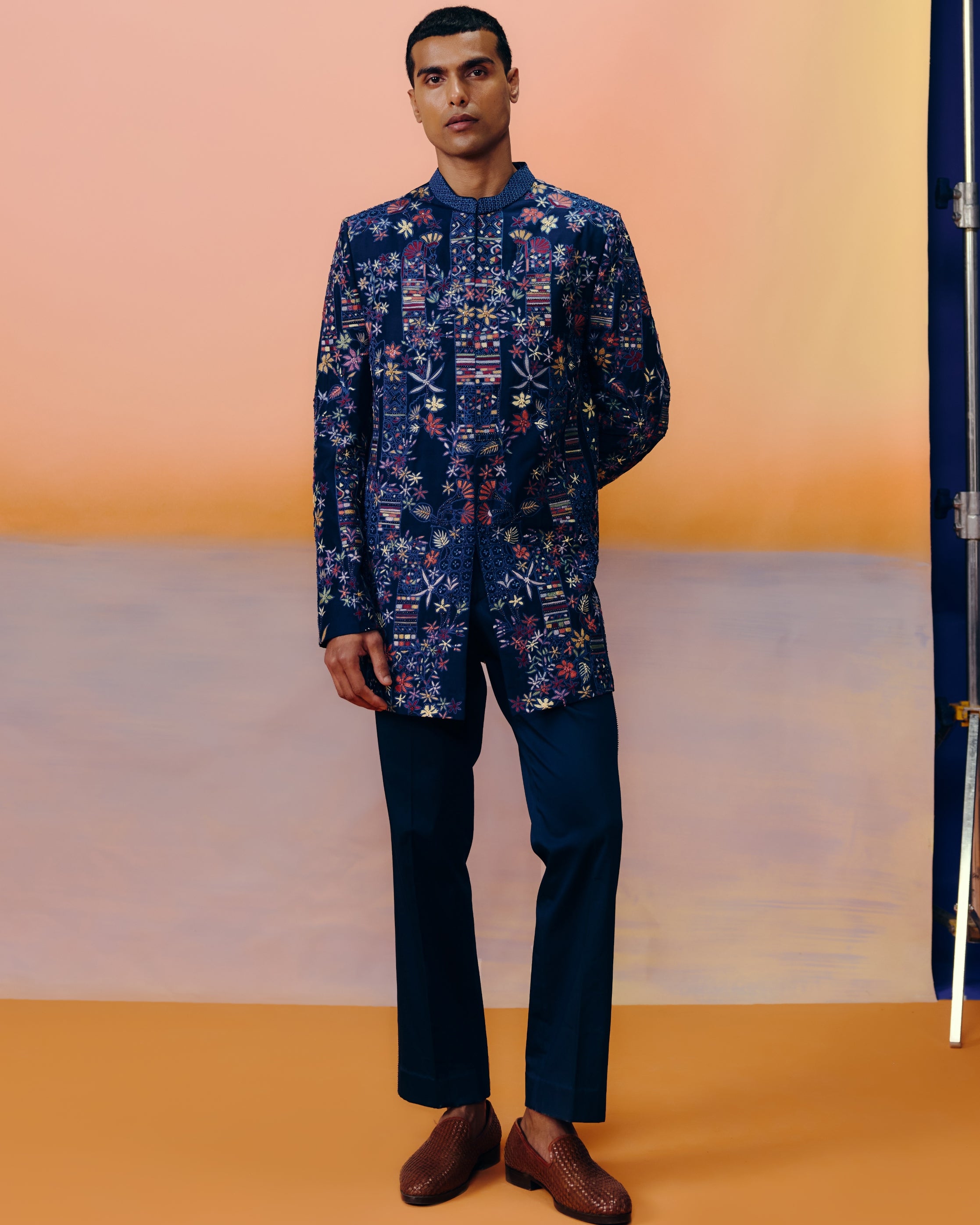 Navy Albie Jacket Set