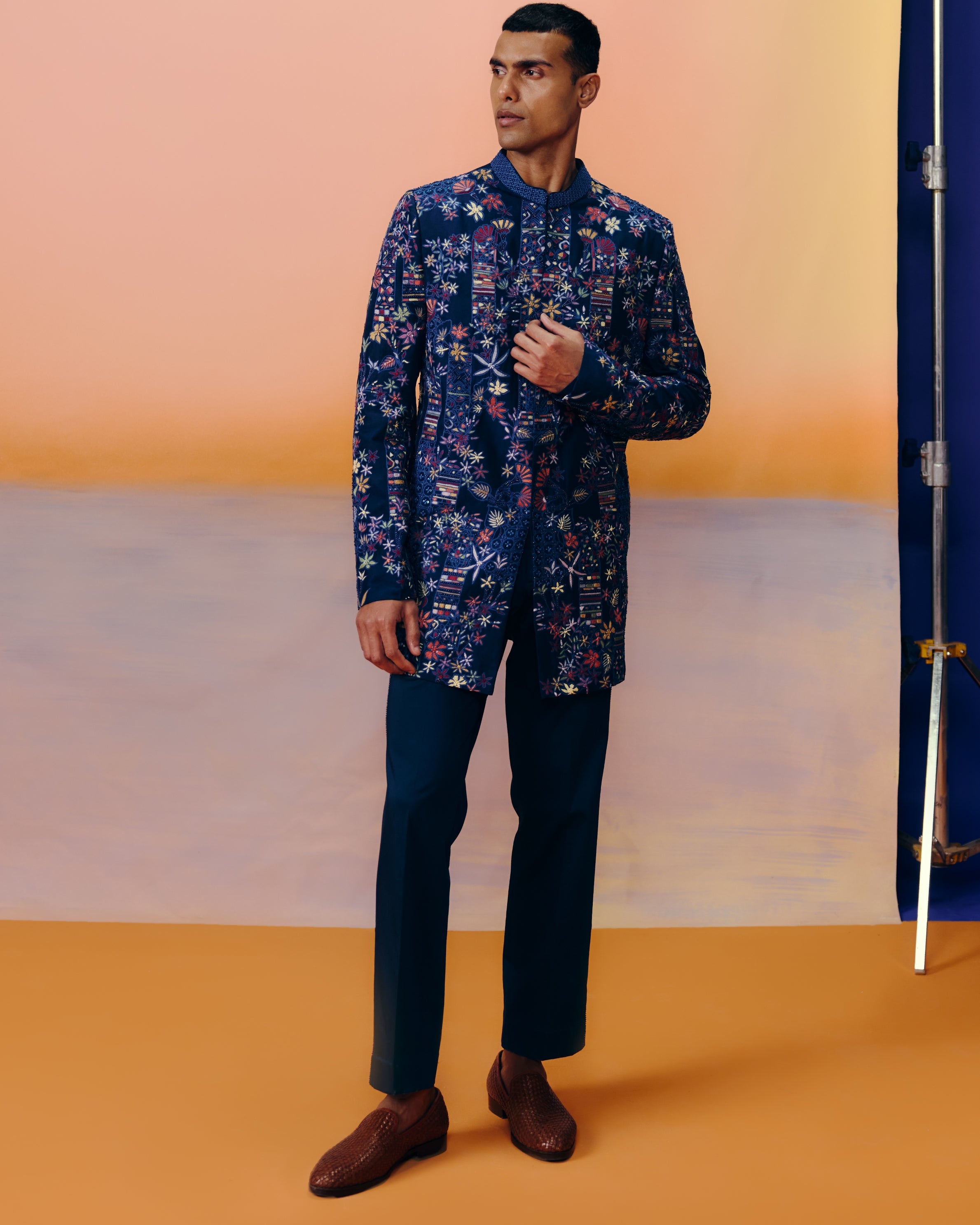 Navy Albie Jacket Set