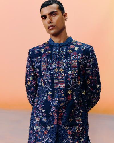 Navy Albie Jacket Set