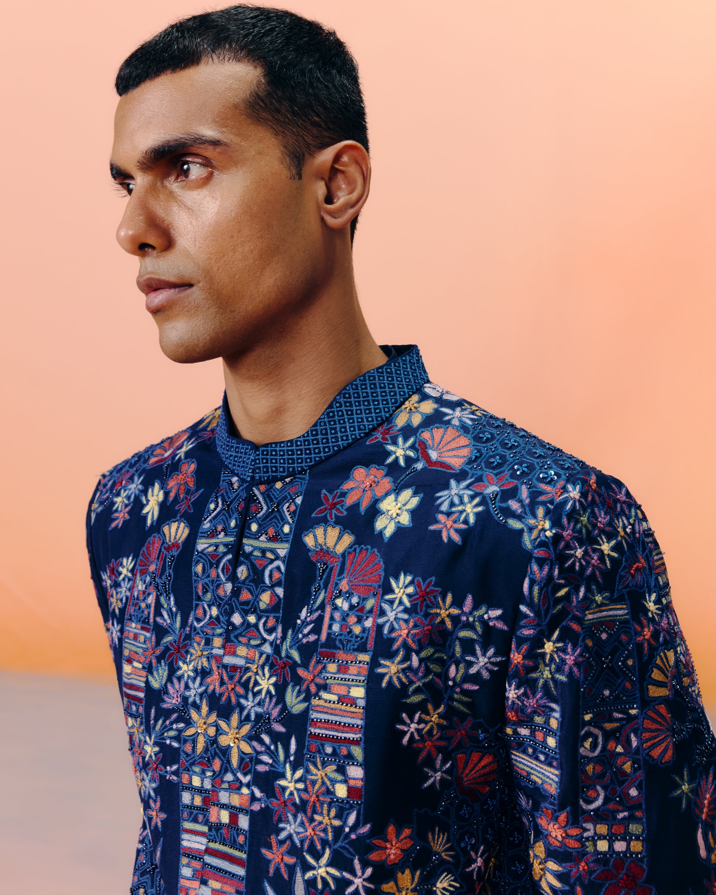 Navy Albie Jacket Set