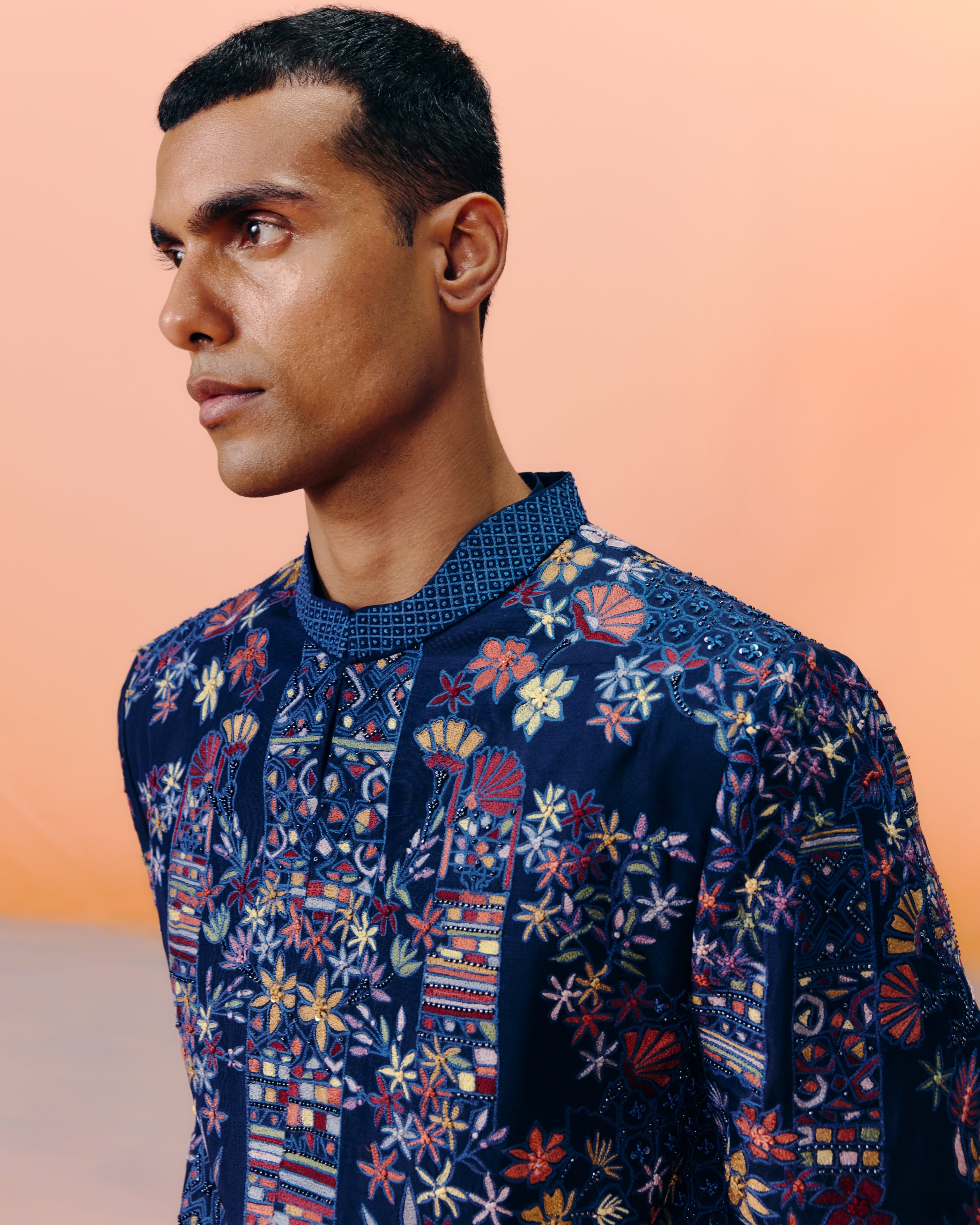 Navy Albie Jacket Set