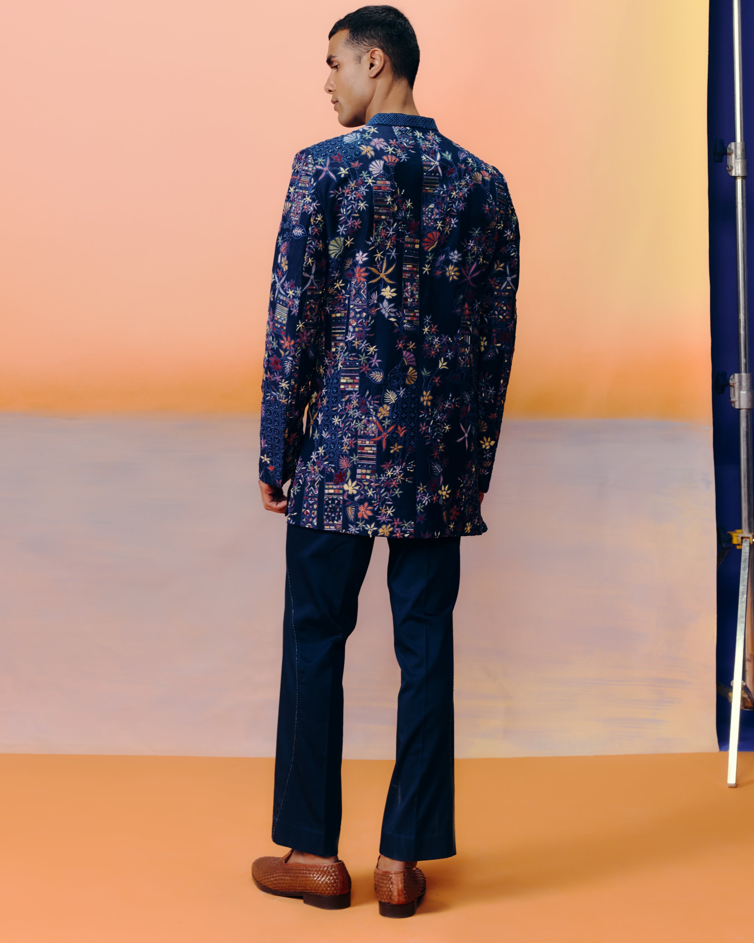 Navy Albie Jacket Set