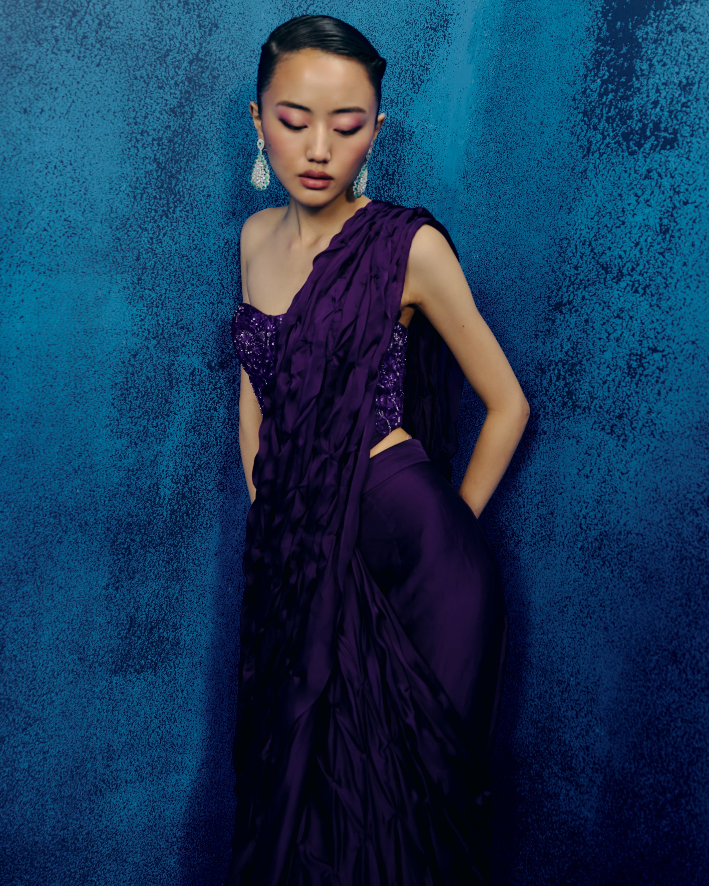 Purple Yuki Sari