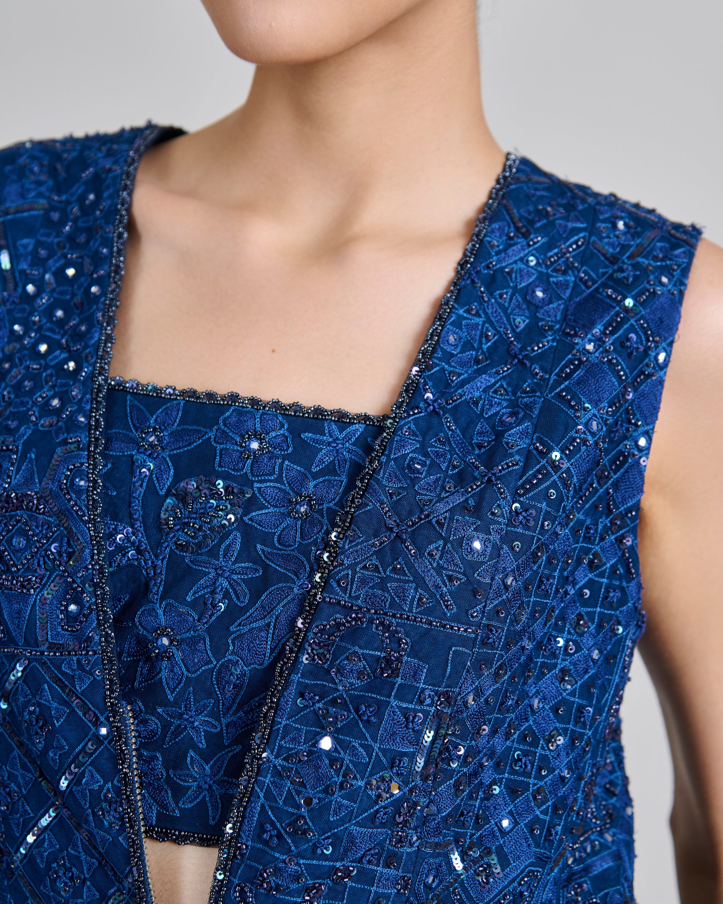 Navy Blue Liora Pant Set