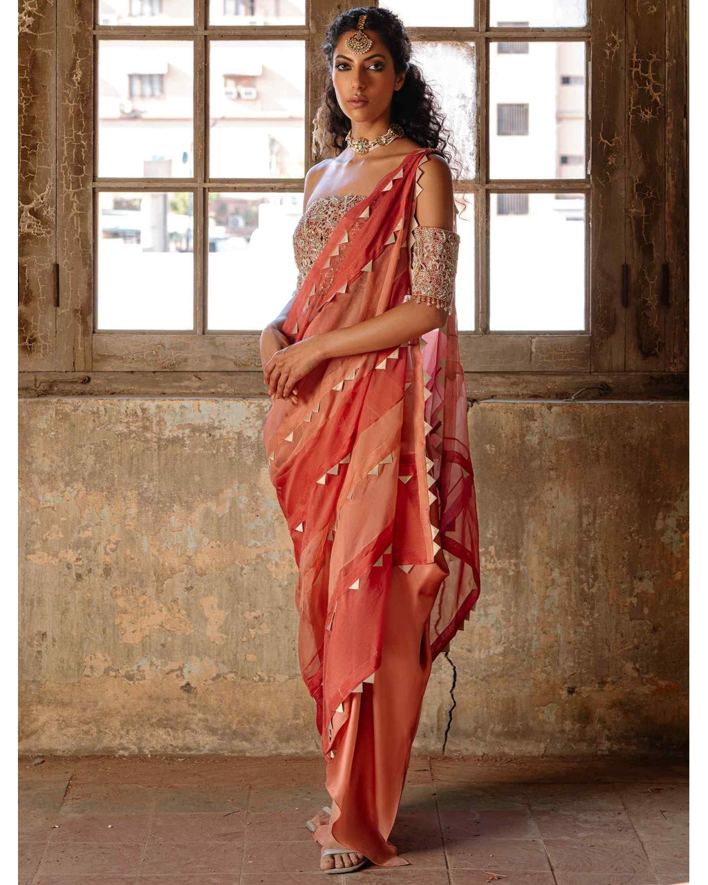 Abigail Blouse, Skirt & Dupatta Set