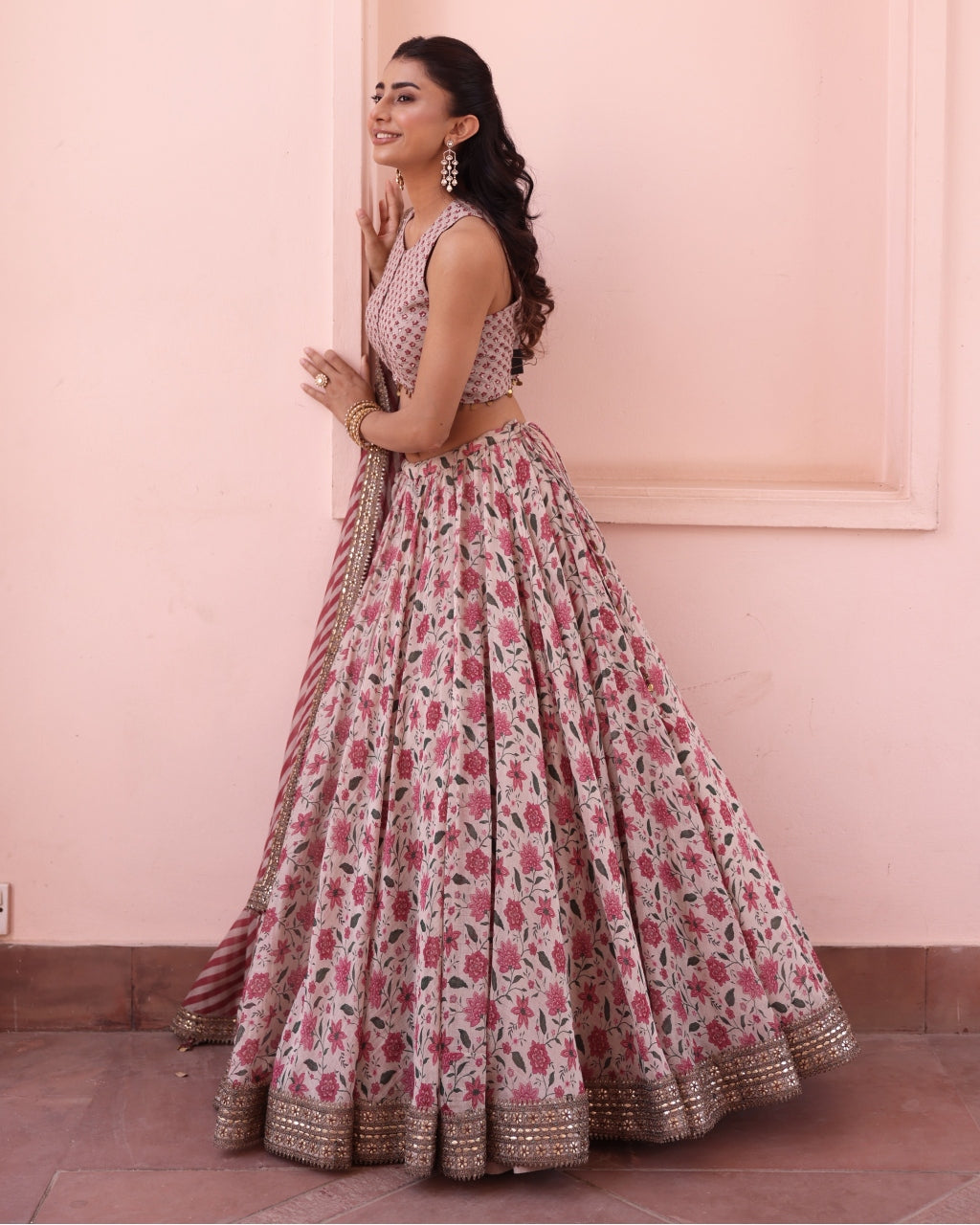 Noor E Summer Printed Lehenga