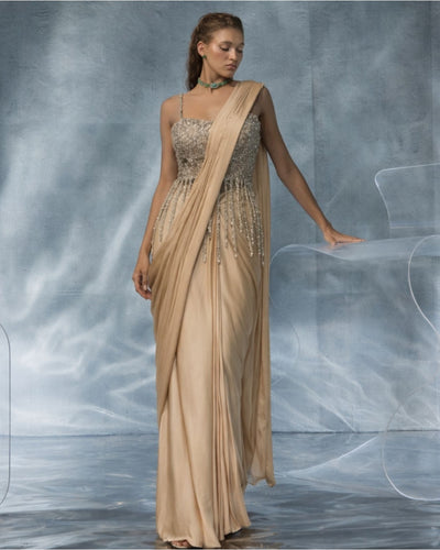 Emma Drape Sari Set