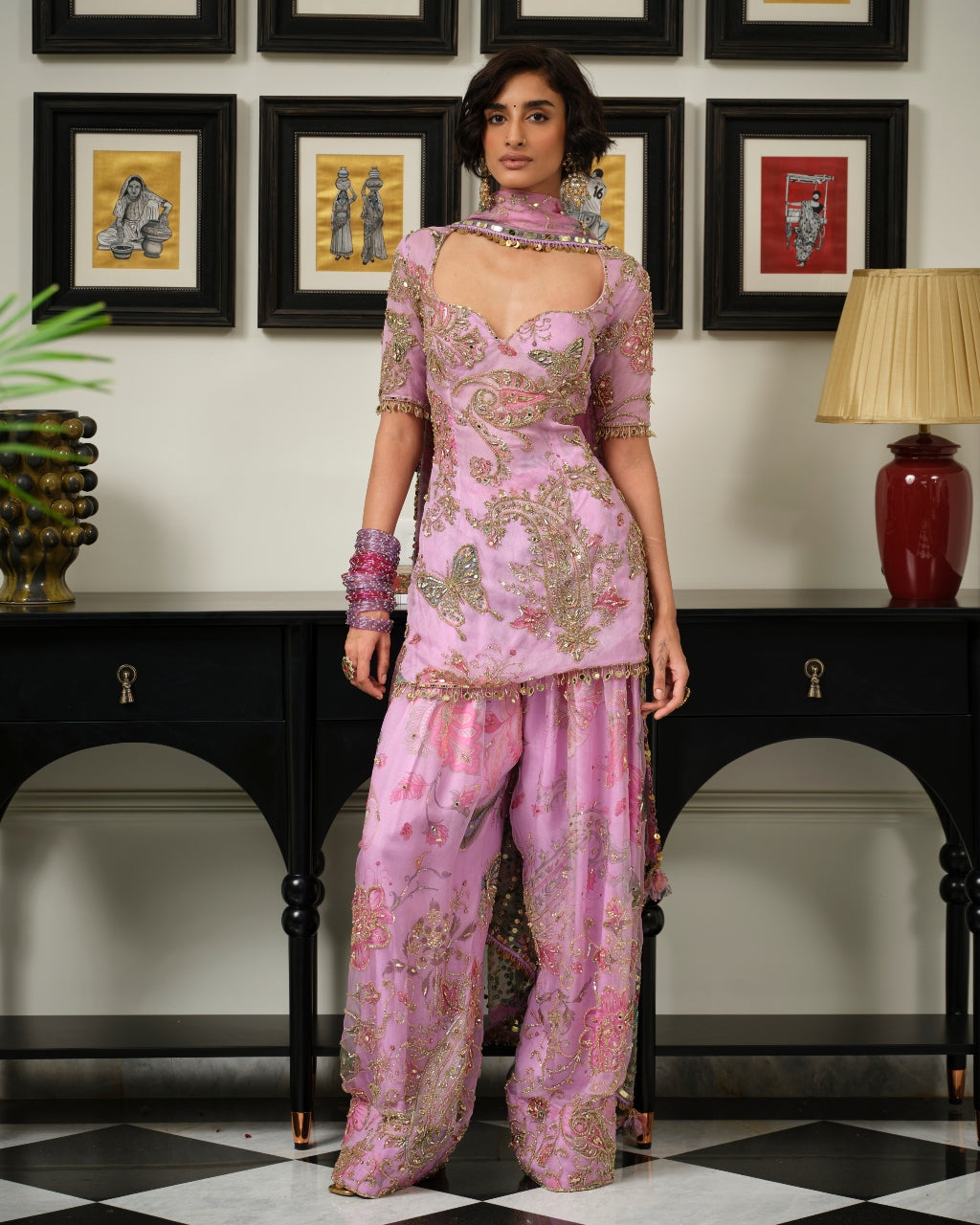 Omaar Farshi Kurta Set