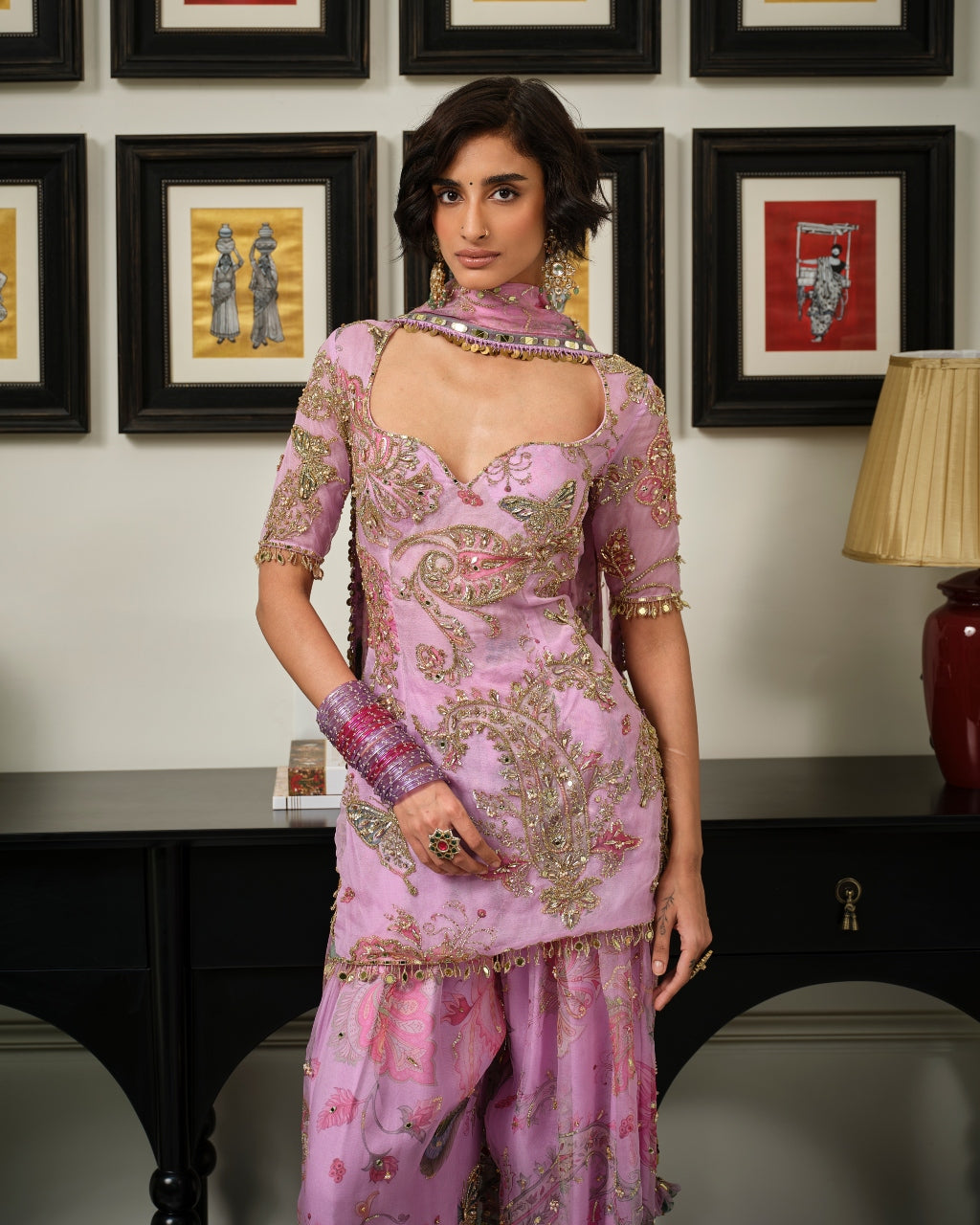 Omaar Farshi Kurta Set