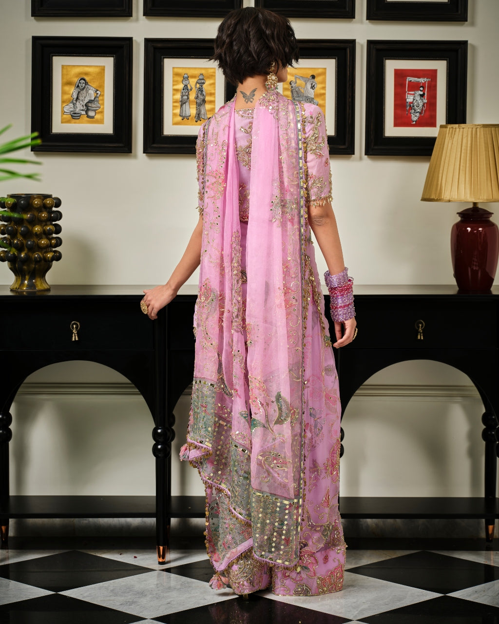 Omaar Farshi Kurta Set