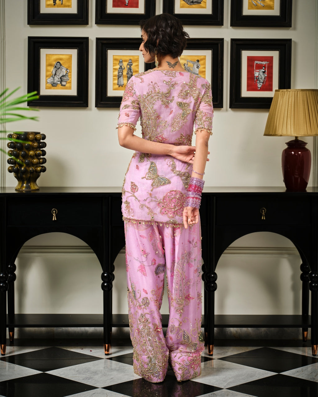 Omaar Farshi Kurta Set
