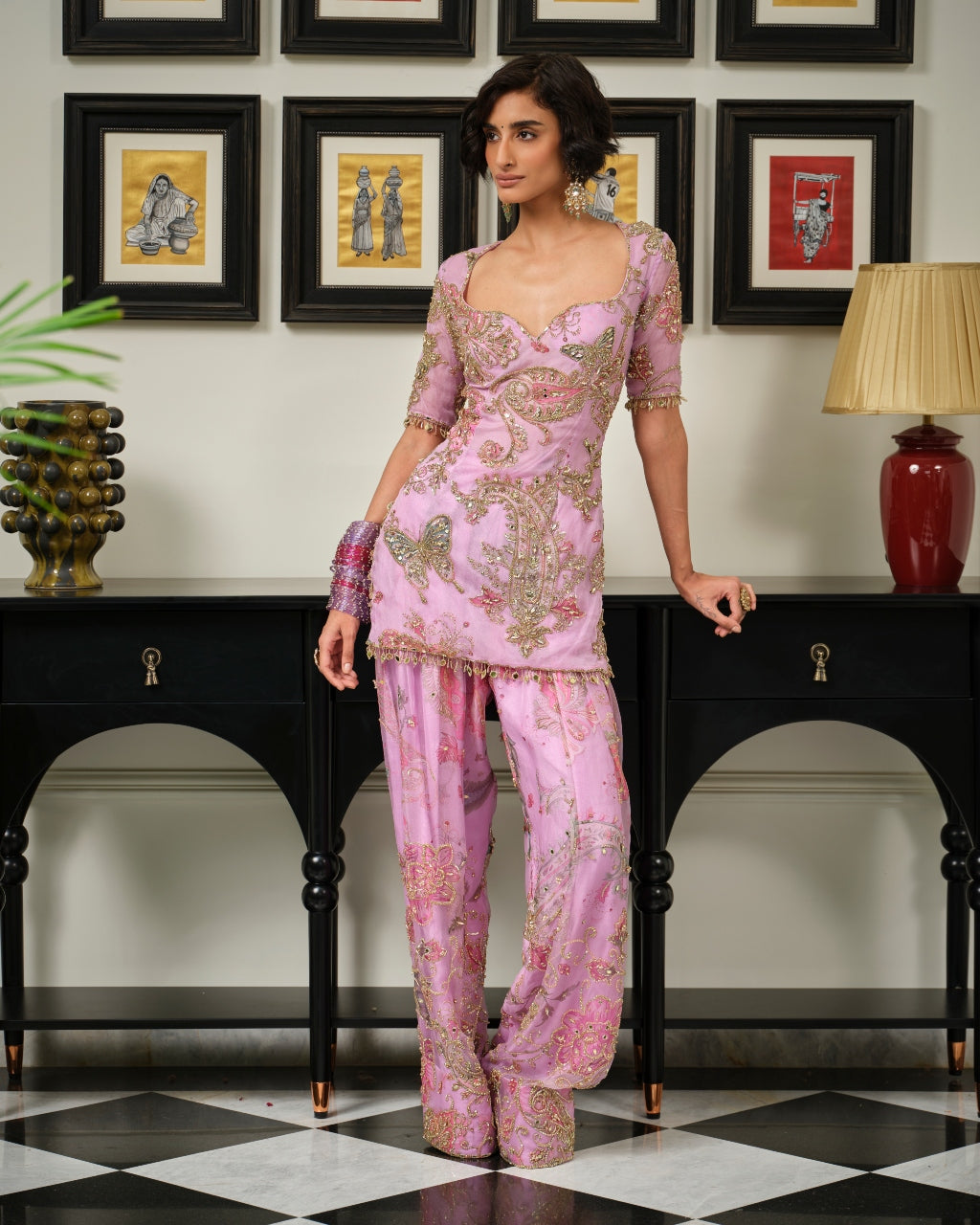 Omaar Farshi Kurta Set