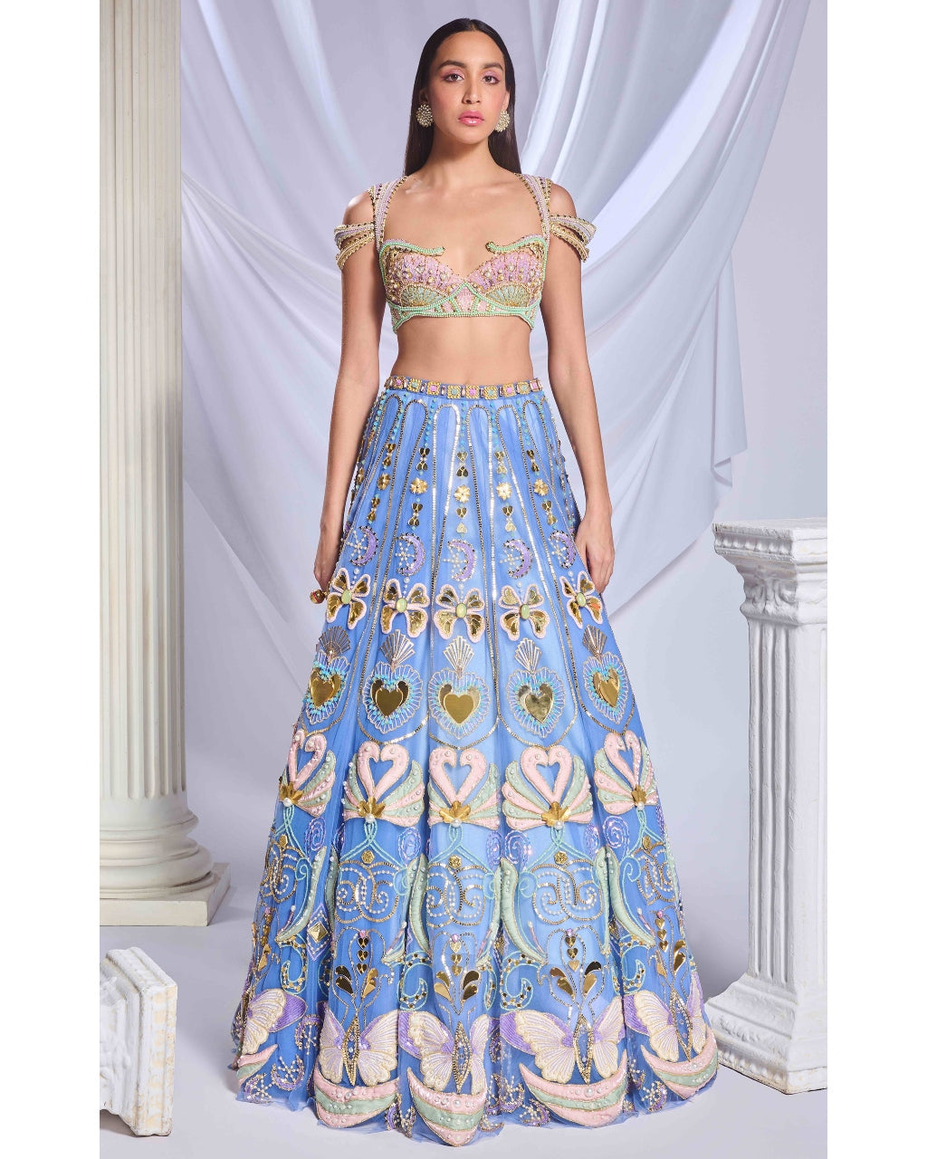 Once In A Blue Moon Lehenga Set