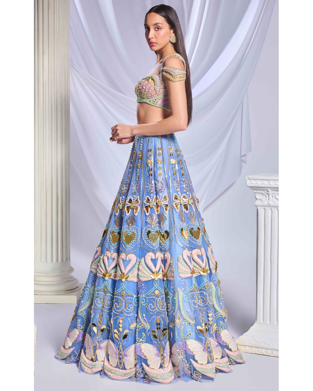 Once In A Blue Moon Lehenga Set