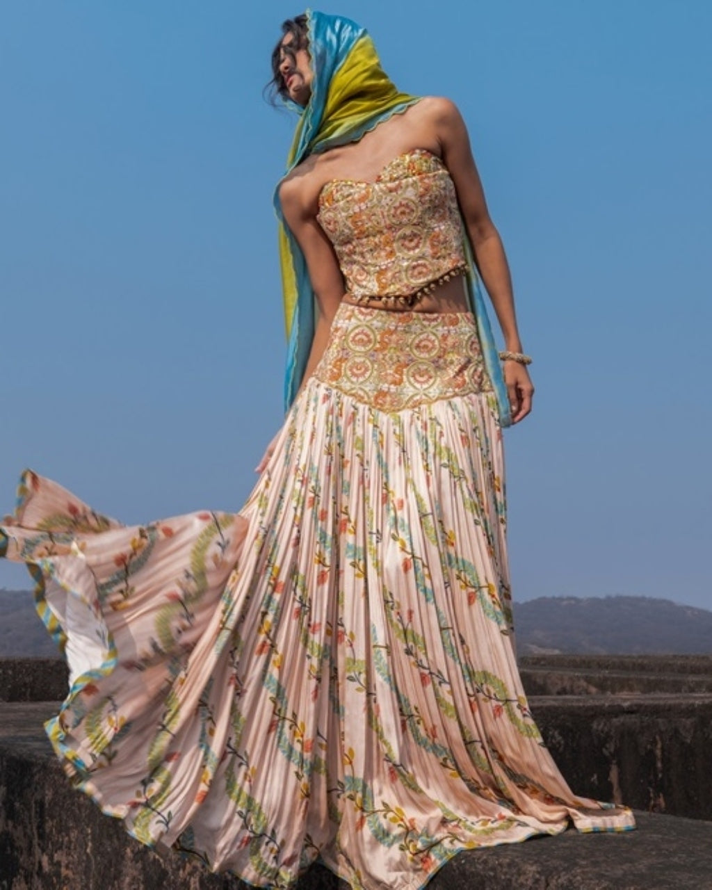 Corset and Skirt set