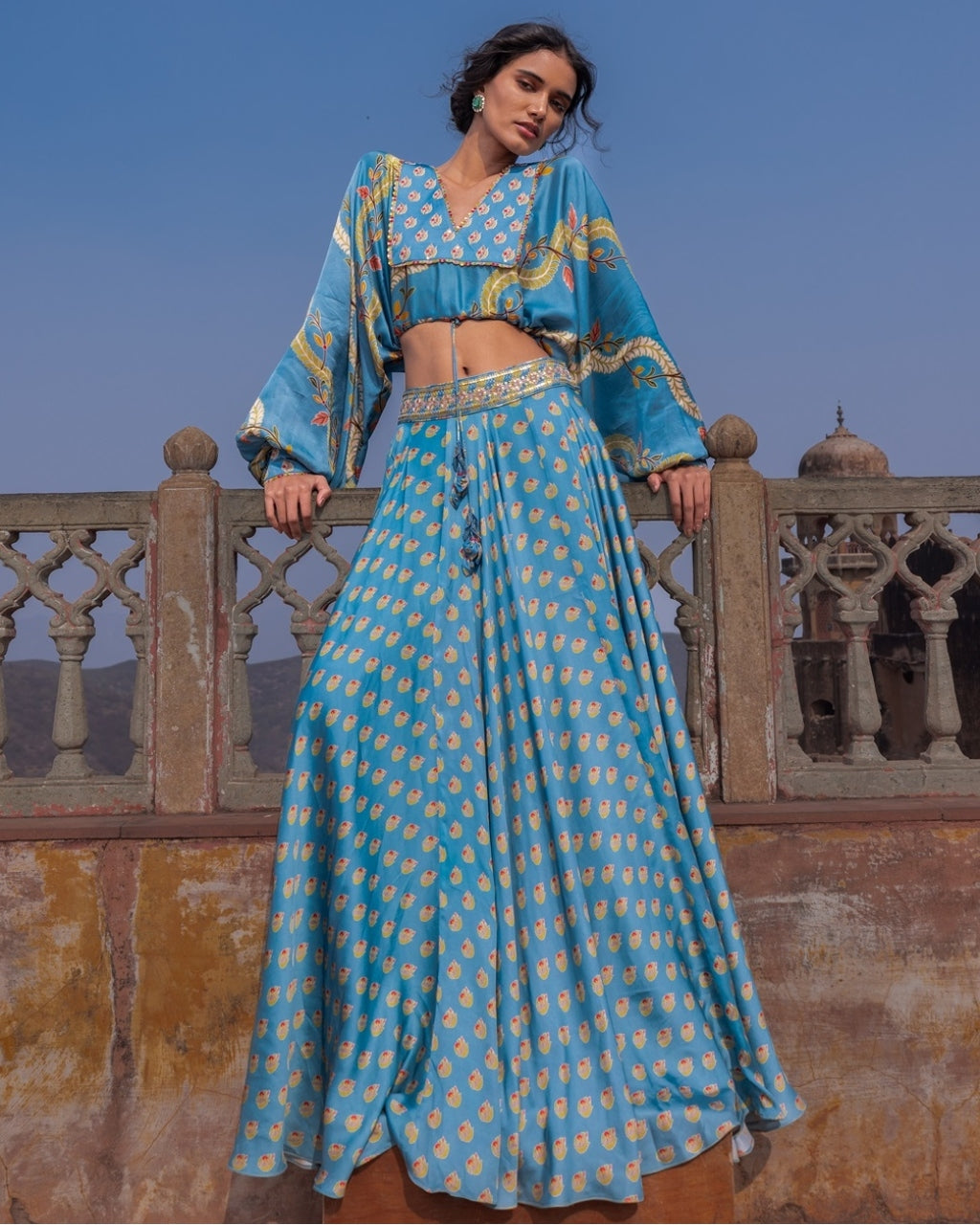 The Kumari Blue Set