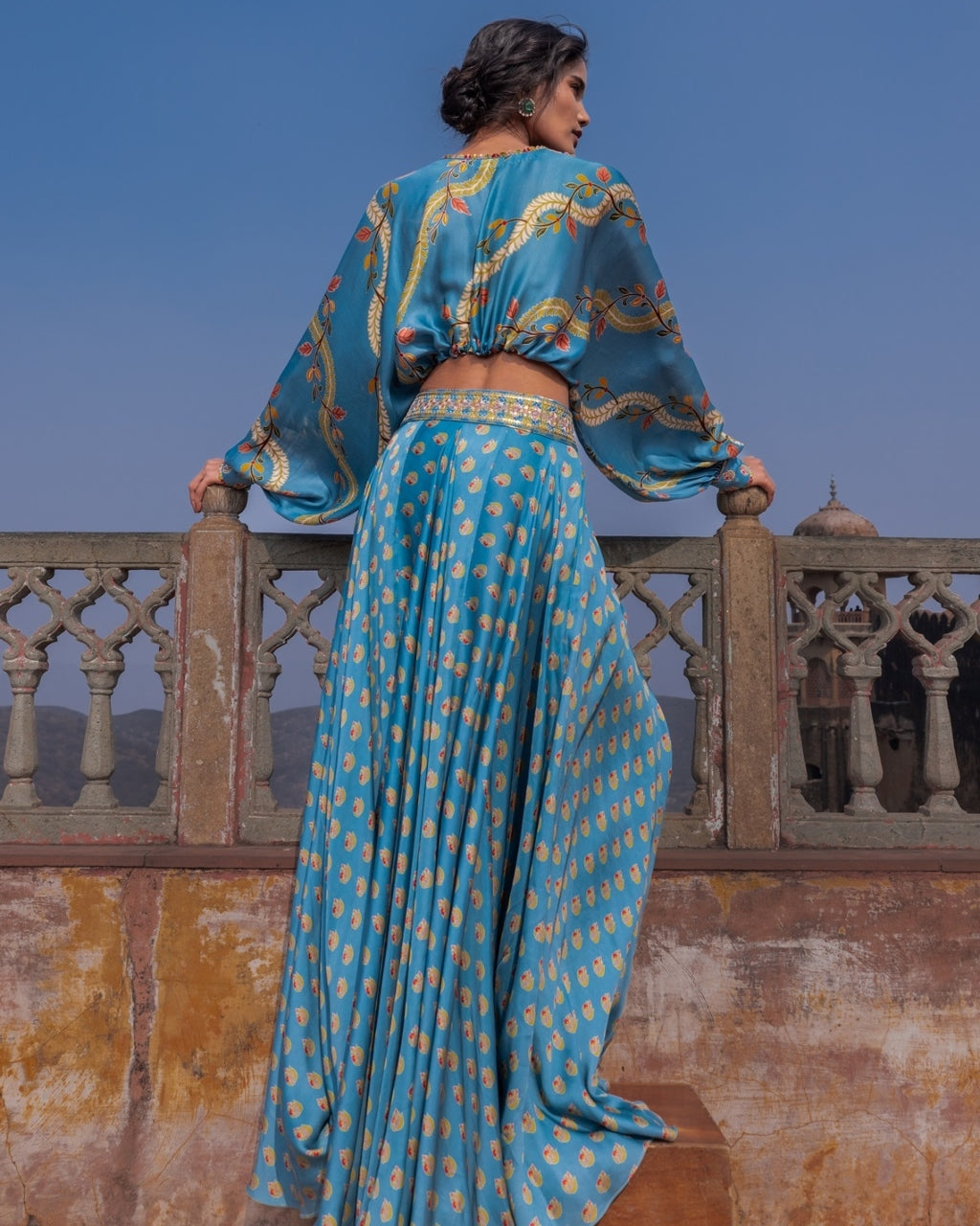 The Kumari Blue Set