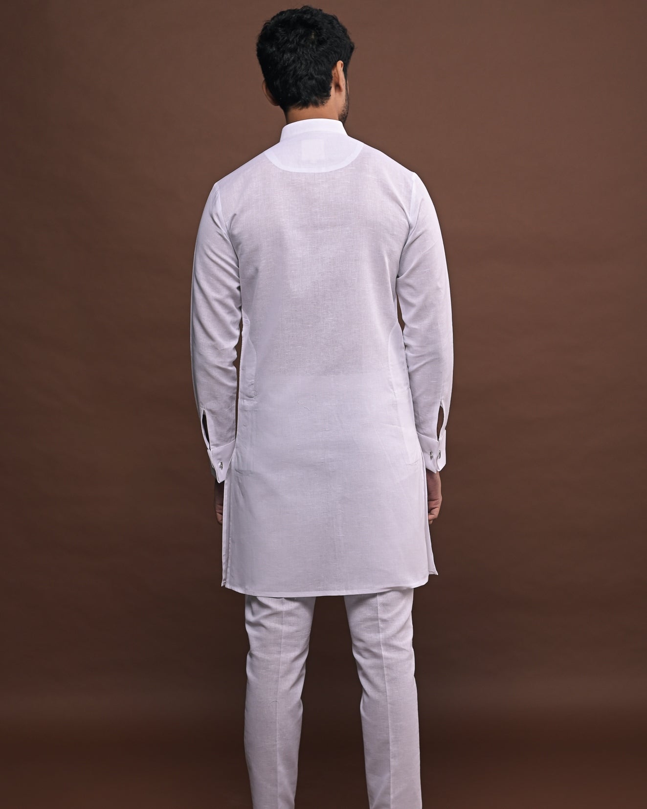White Kurta Pajama Set