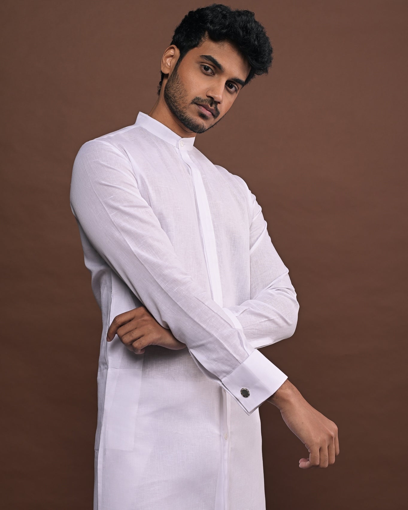 White Kurta Pajama Set