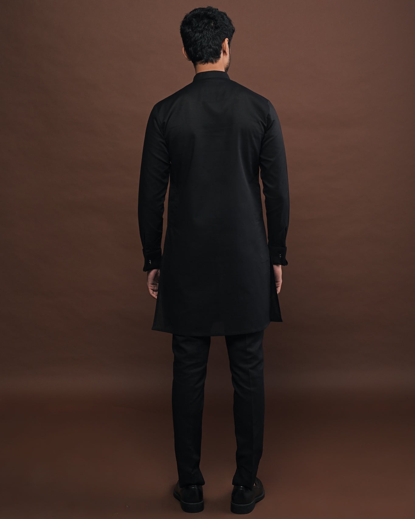Black Kurta Pajama Set