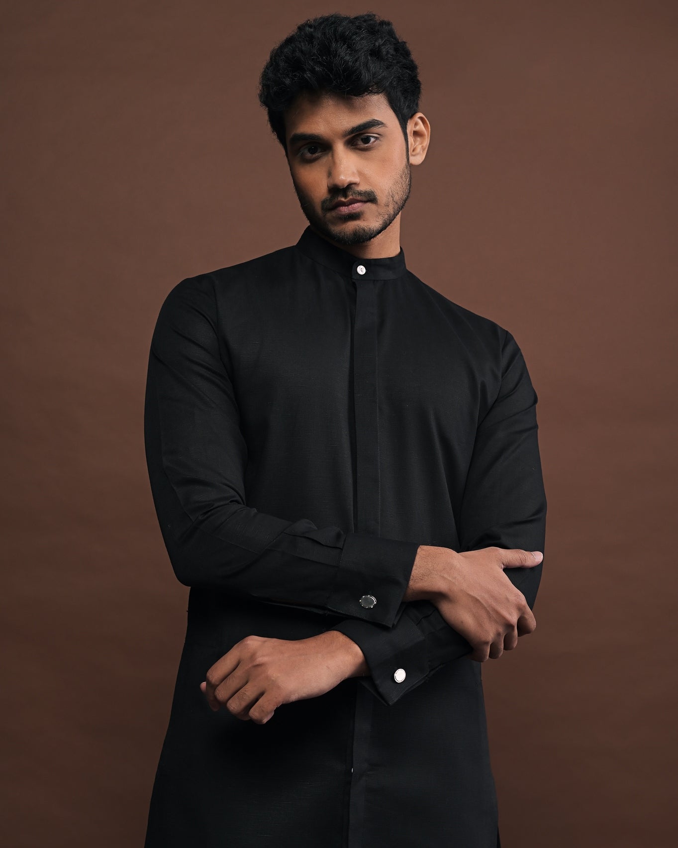 Black Kurta Pajama Set