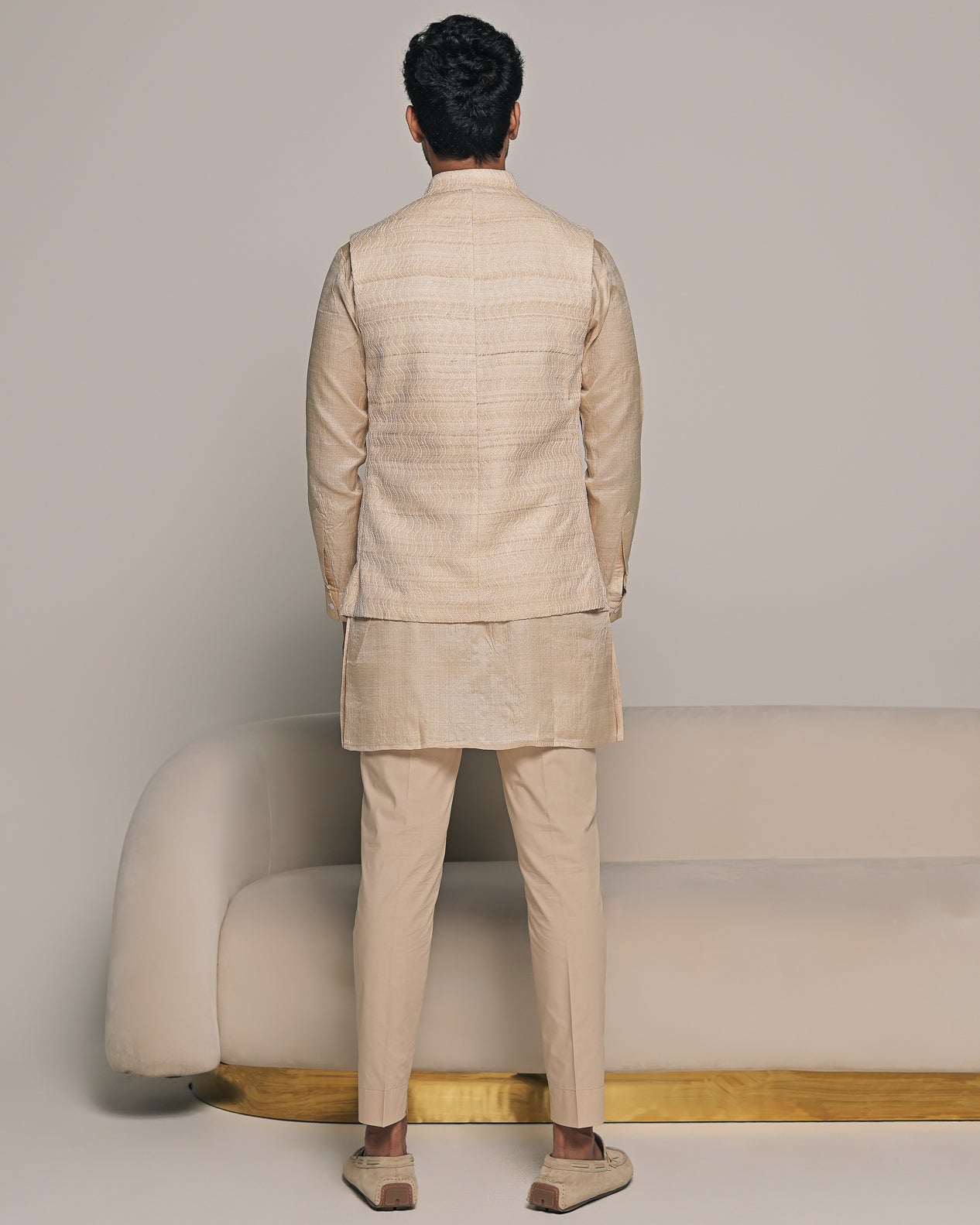 Glow Bandi With Matching Kurta Pajama Set