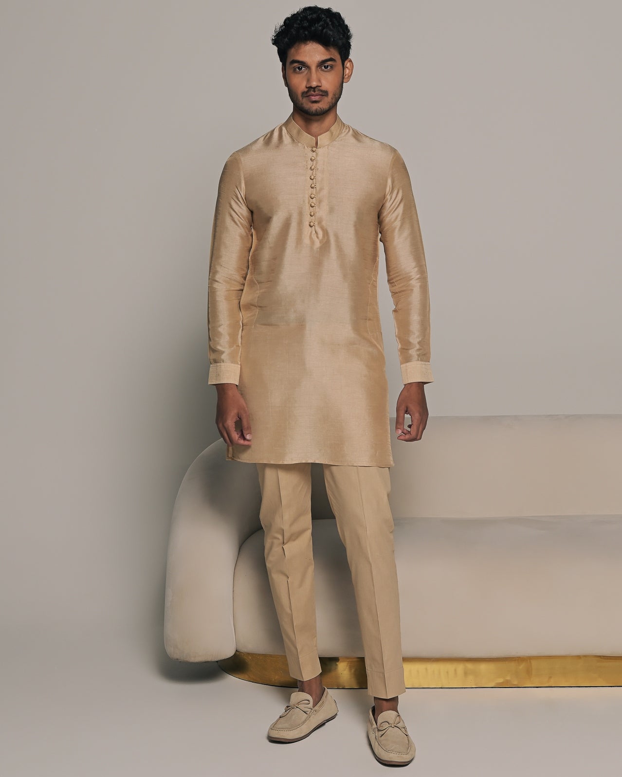 Imperial Open Bandhgala with Matching Kurta Pajama