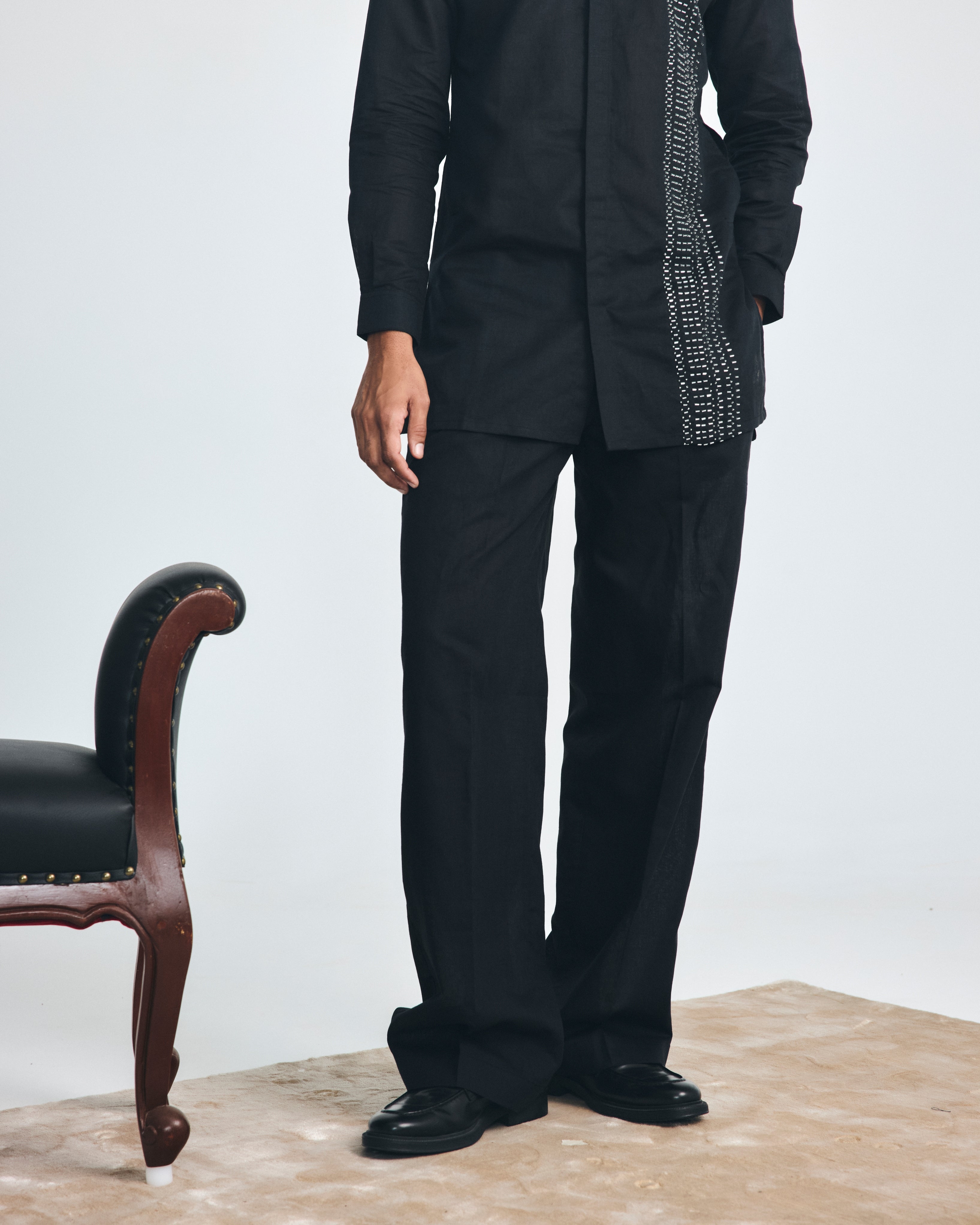 Blacklist Short Kurta Set