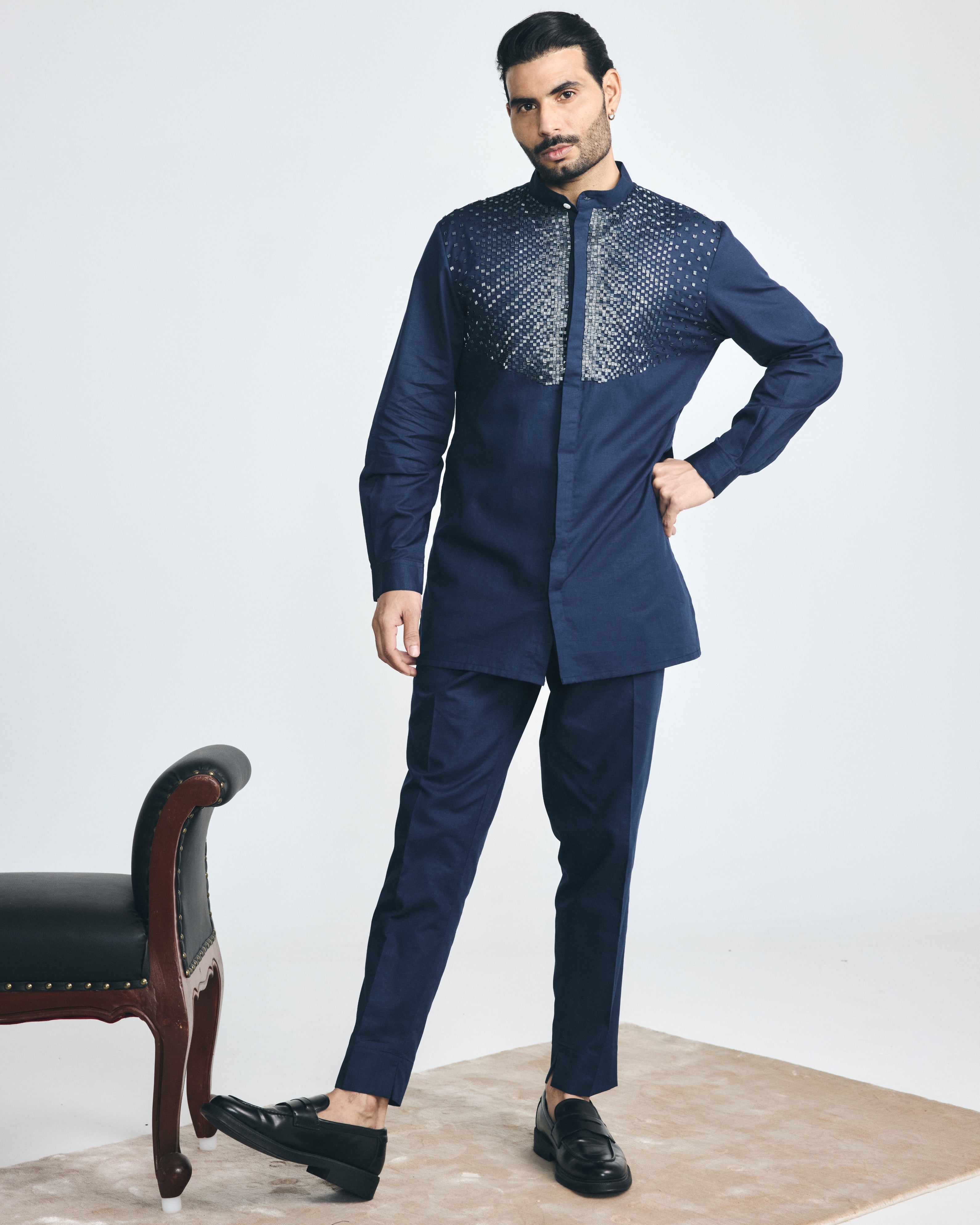 Alpha Short Kurta Set