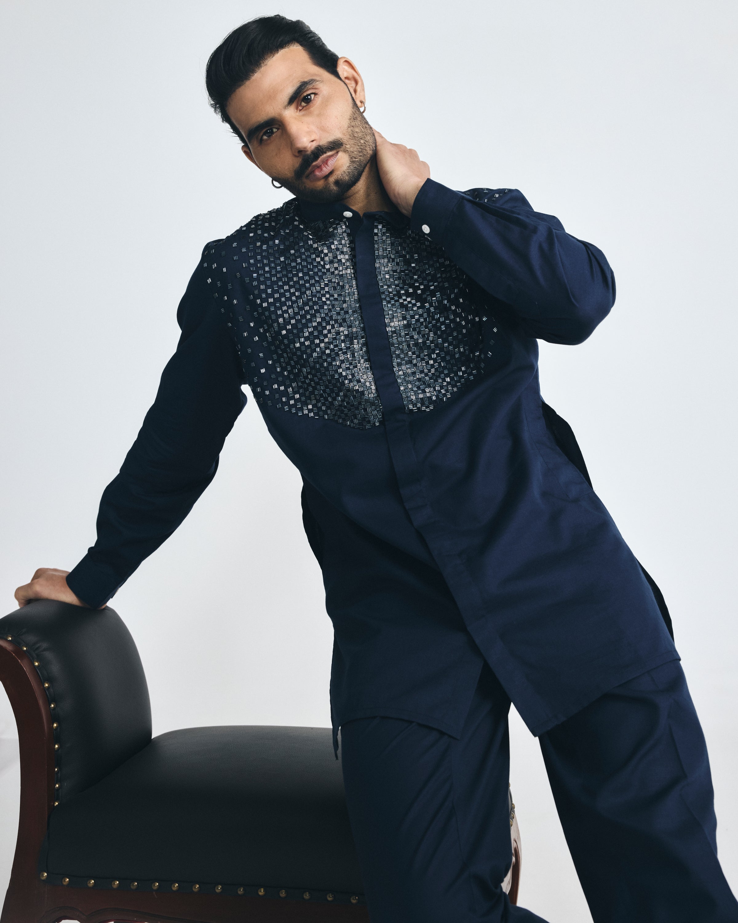 Alpha Short Kurta Set