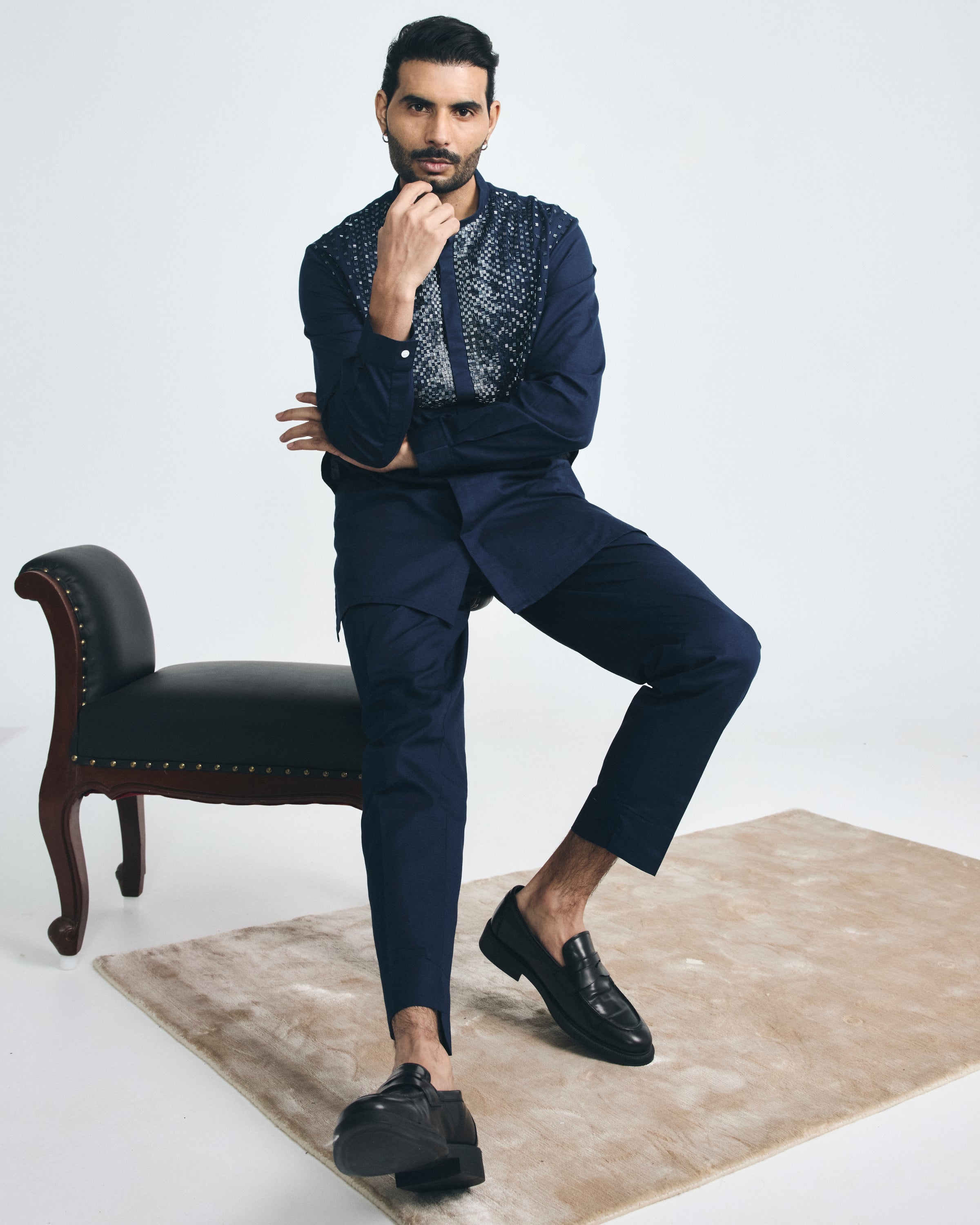 Alpha Short Kurta Set