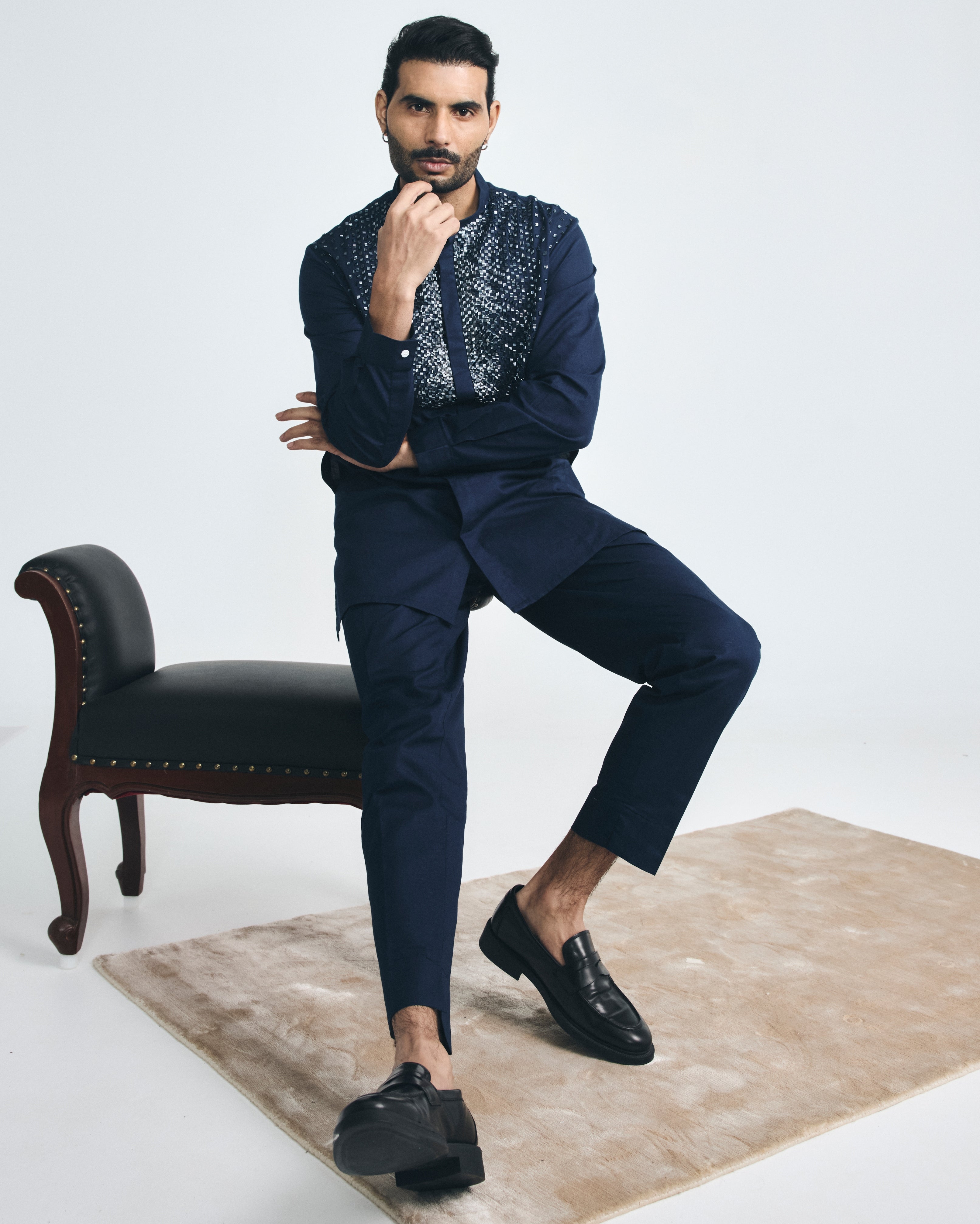 Alpha Short Kurta Set