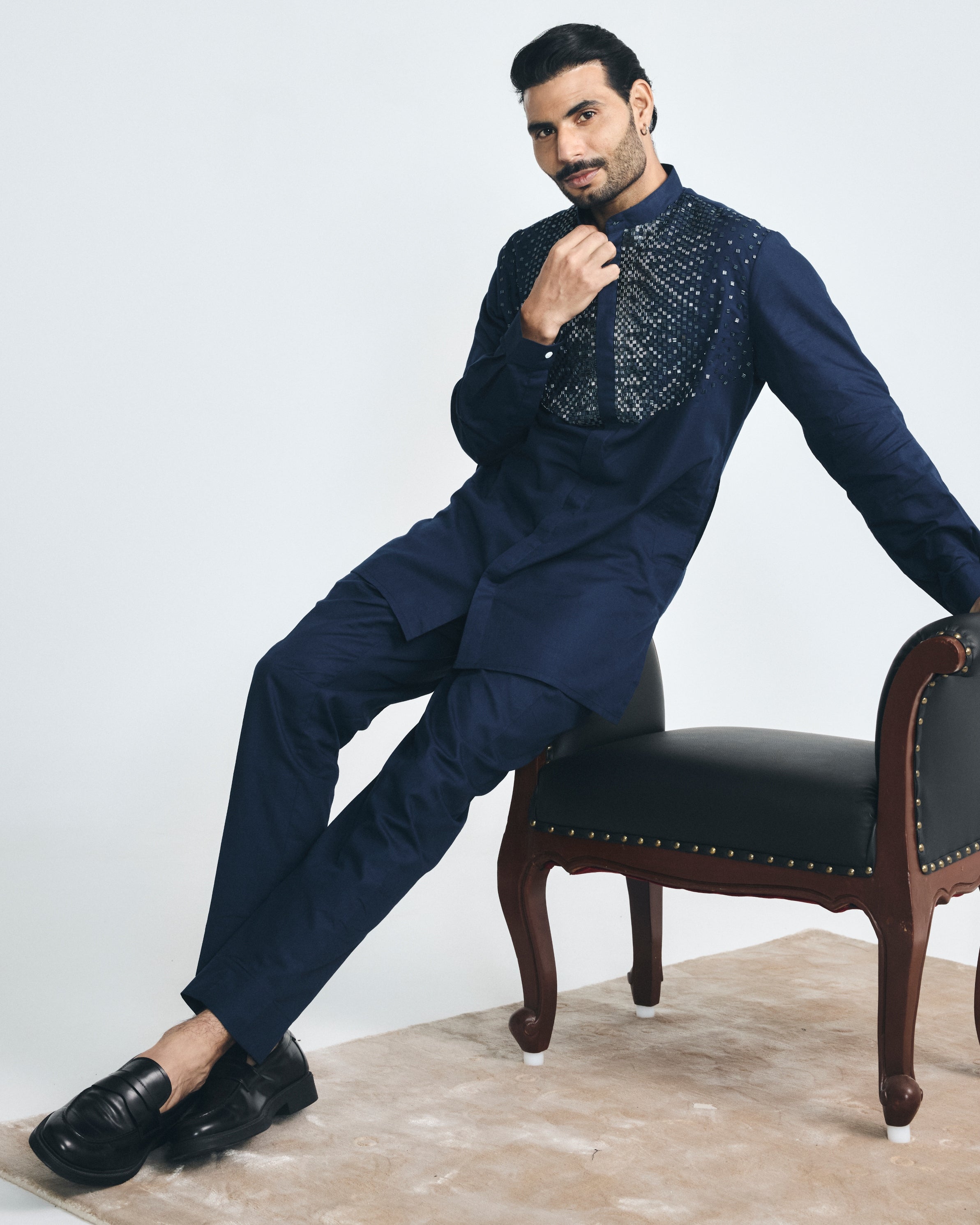 Alpha Short Kurta Set