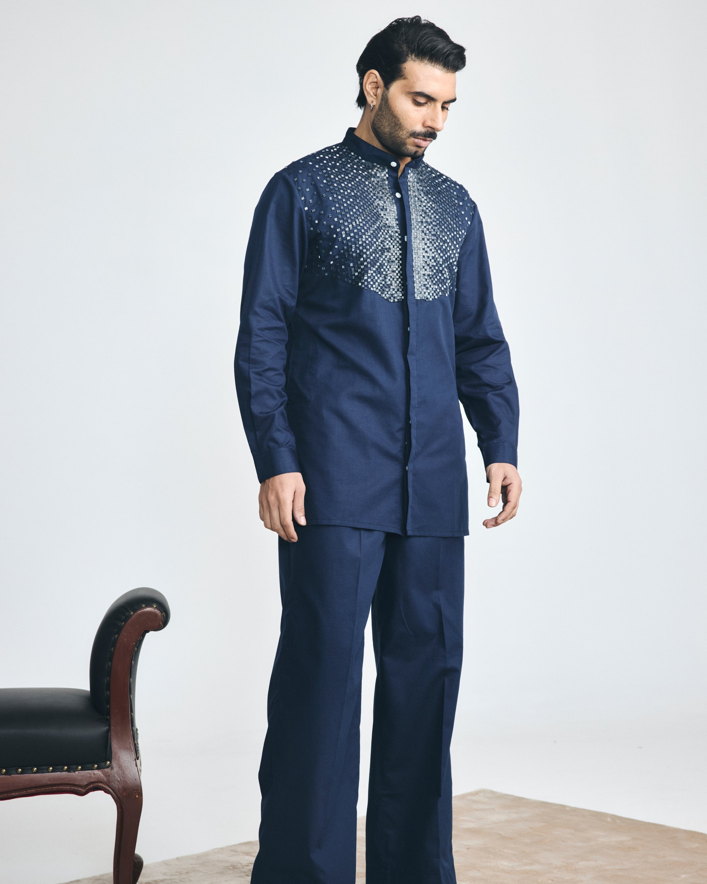 Alpha Short Kurta Set