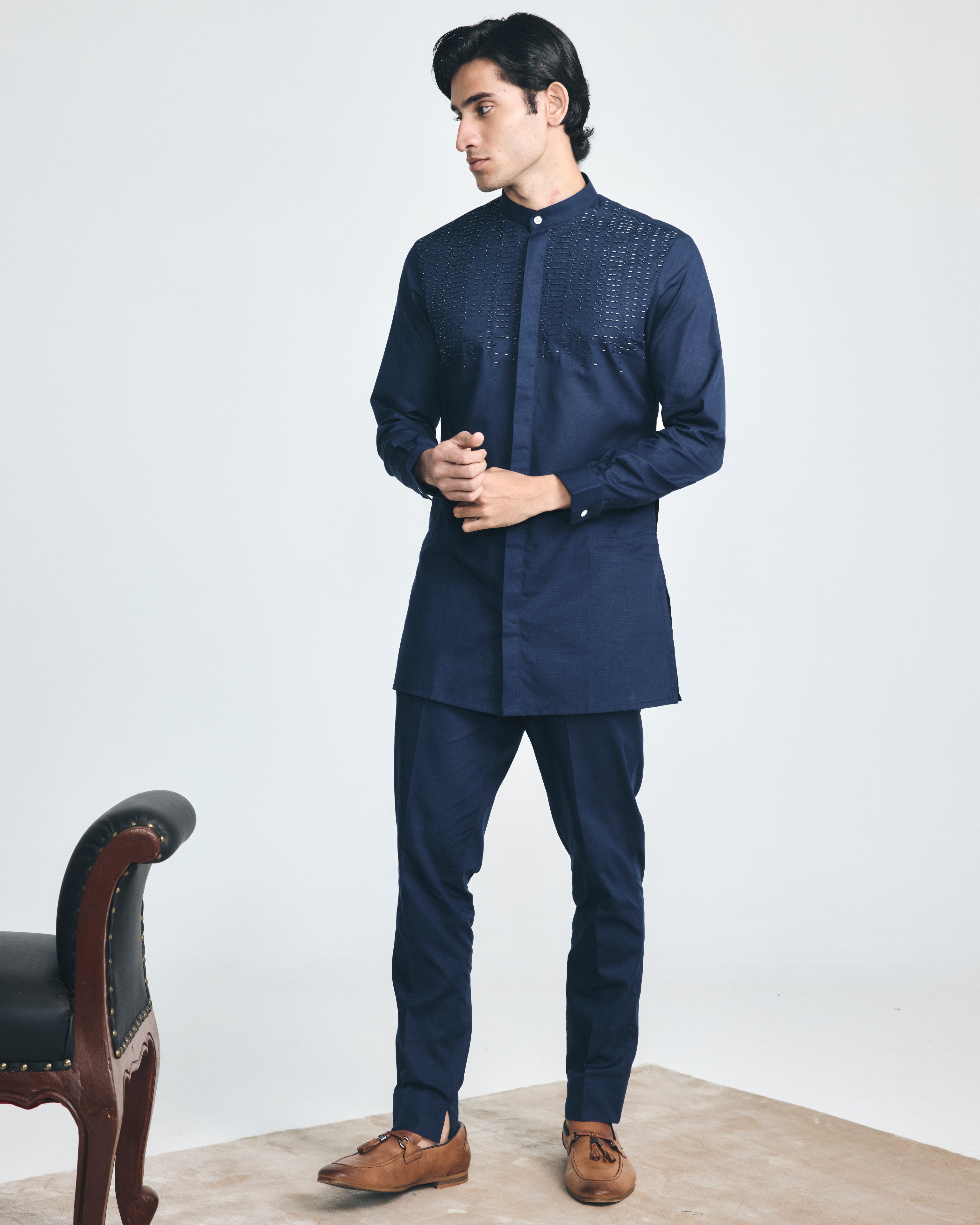 Vault Short Kurta Set