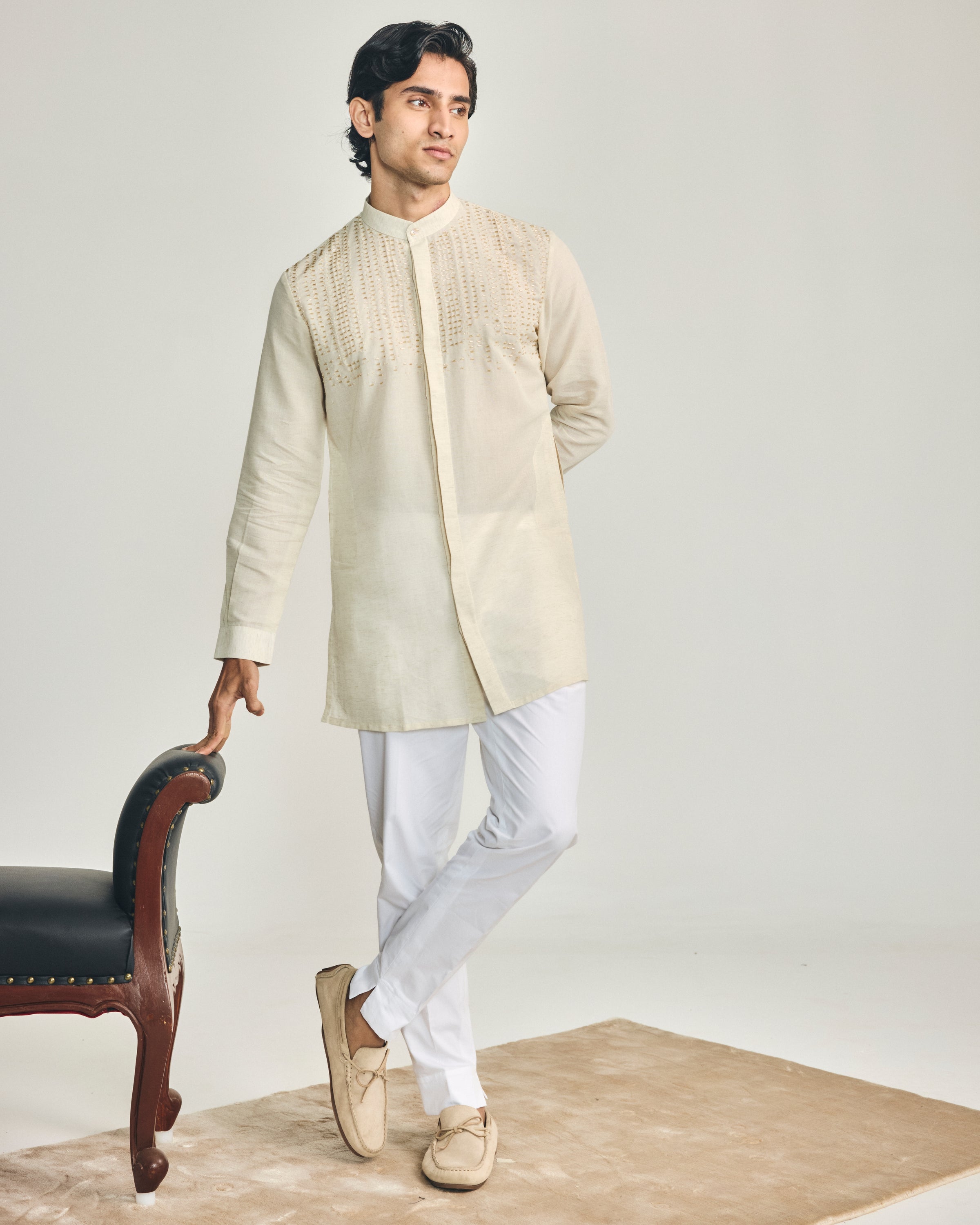 Kin Short Kurta Set