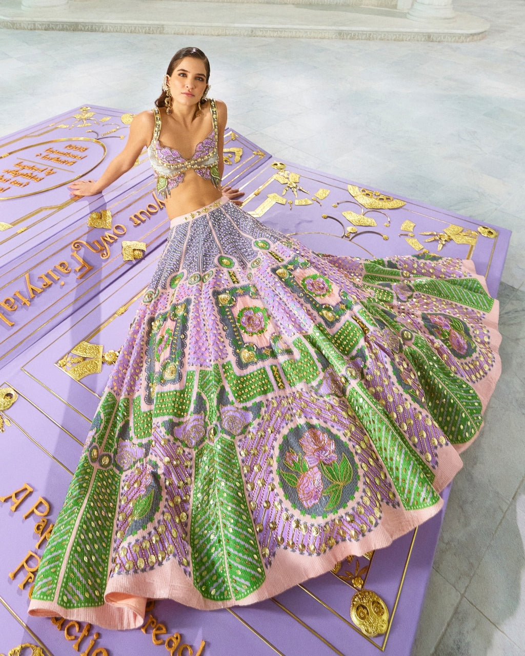 Dear Dahlia Lehenga Set