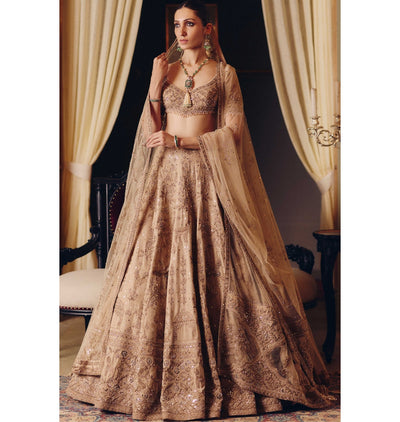 The Dripping Gold Tara Lehenga Set