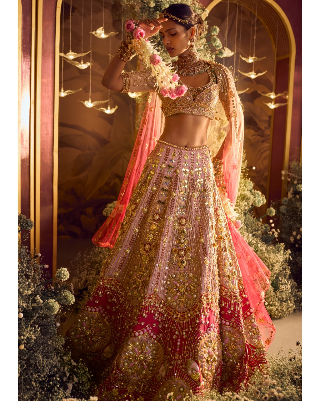 Rosetta Lehenga Set