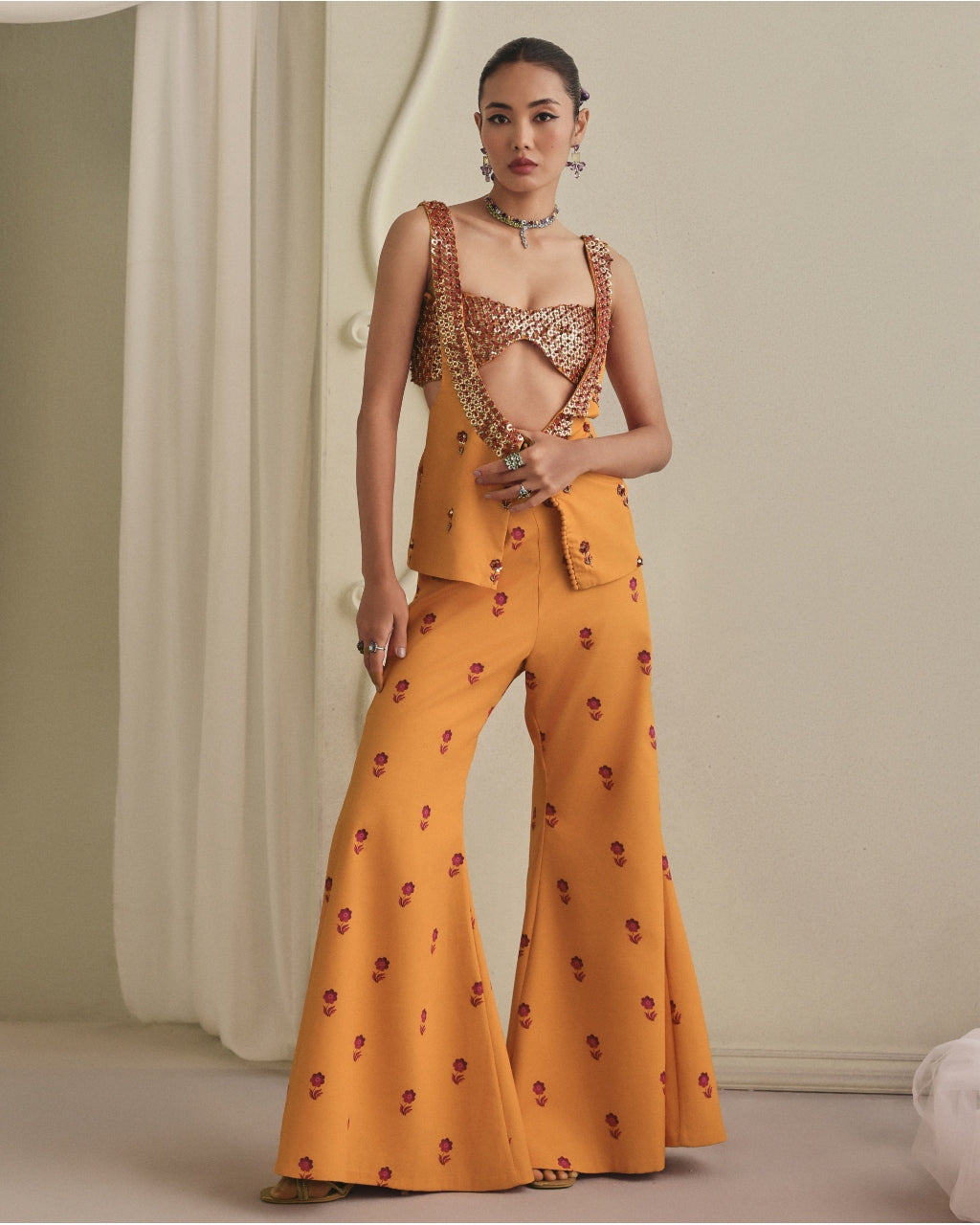 Marigold Frezzy Twill Co-ord Set