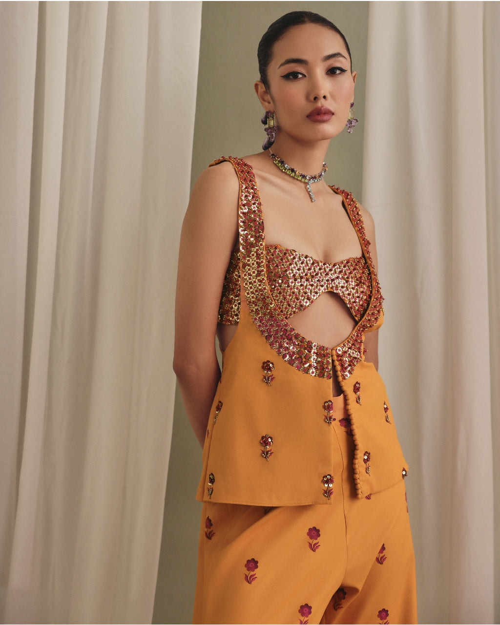 Marigold Frezzy Twill Co-ord Set