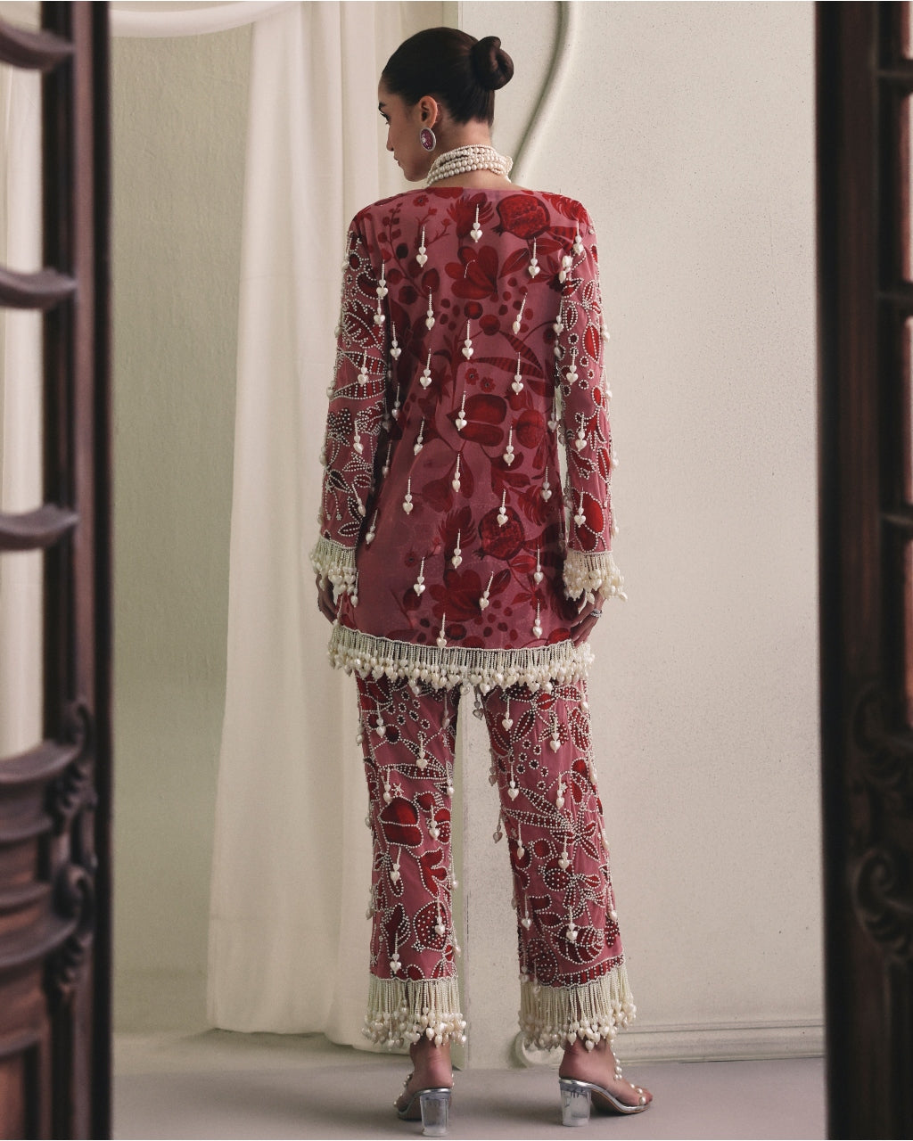 Pink Net Co-ord Set