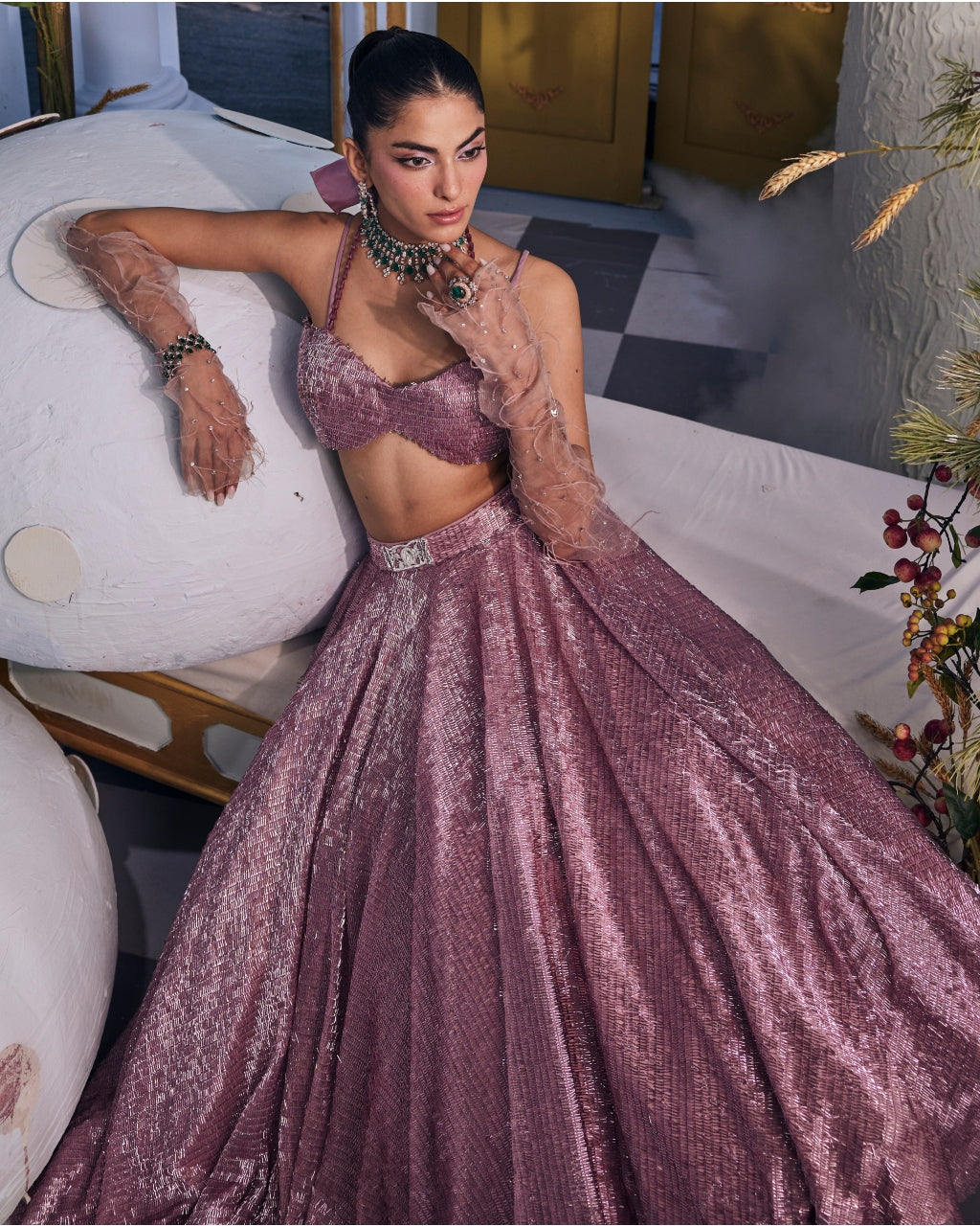 Rapunzel Lehenga Set