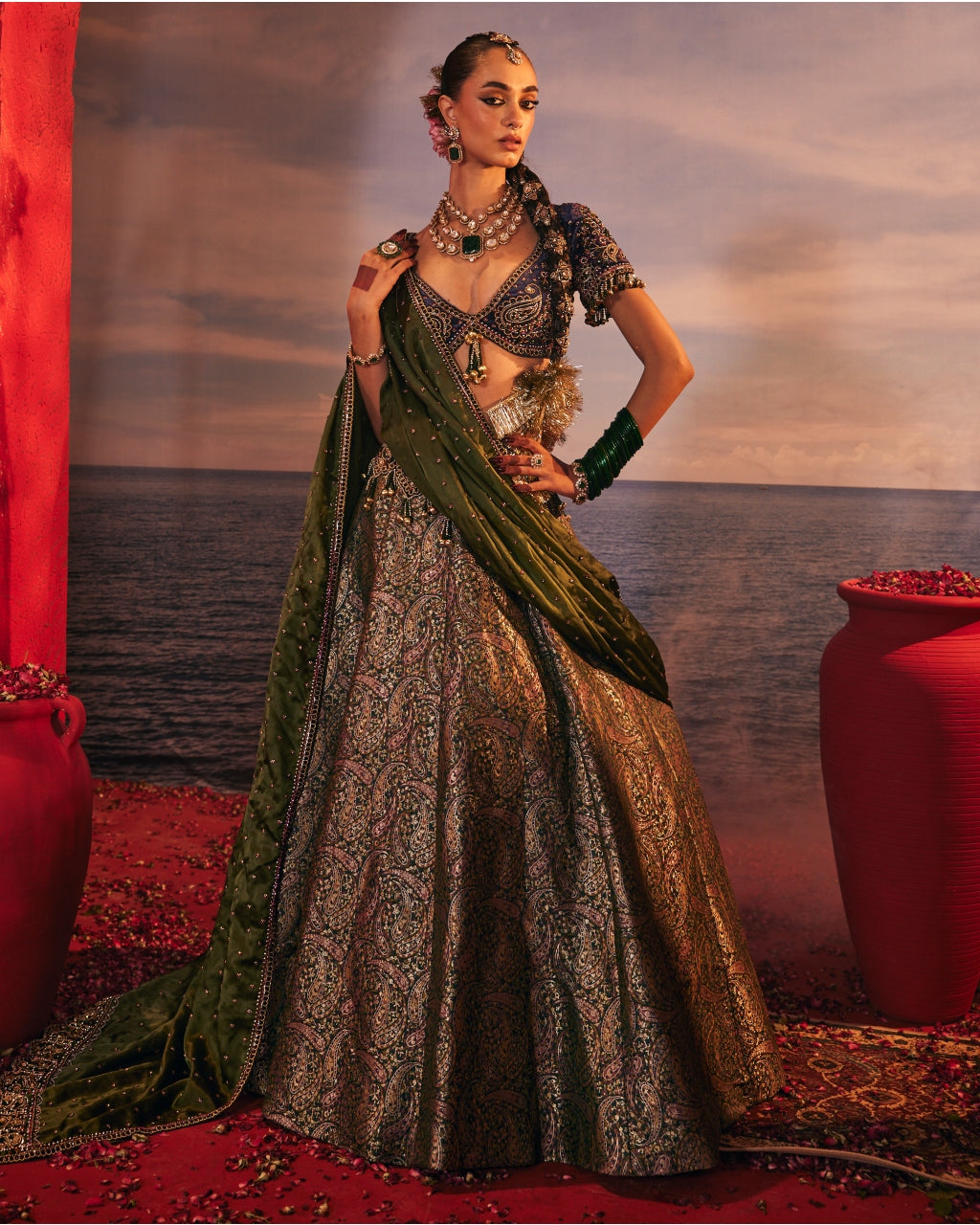 Mayuri Lehenga Set