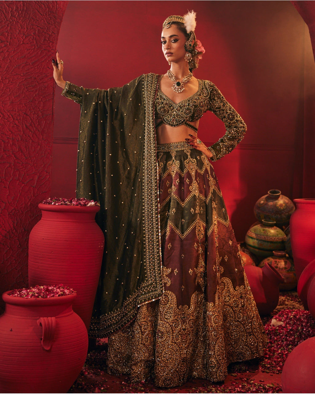 Akaar Lehenga Set