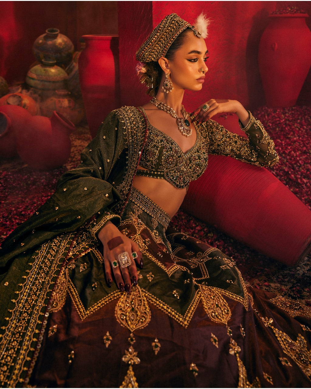 Akaar Lehenga Set