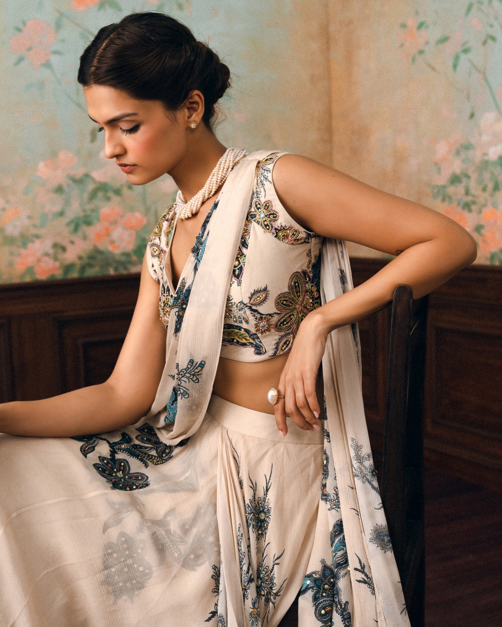 Wolfe Sari Set